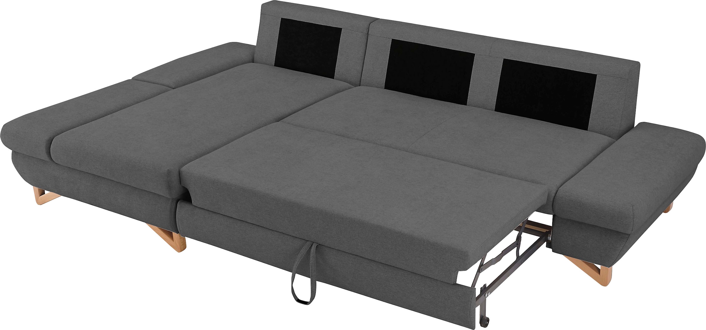 Home affaire Canapé-lit »City/Giron« komfortable Bettfunktion (Liegefläche 245 x 138 cm), sowie Bettkasten