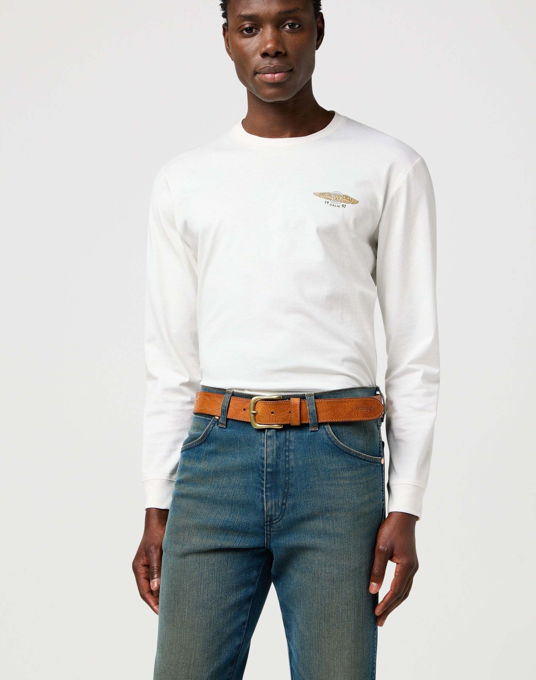 Wrangler Ceinture de hanche »WRANGLER Gürtel Western Stitch Belt«