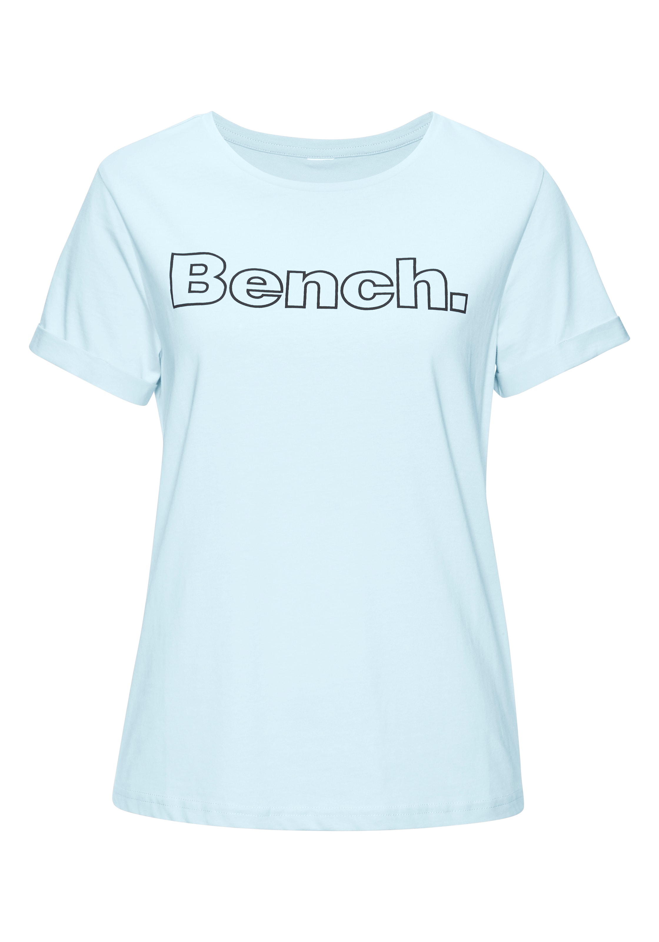 Bench. Loungewear T-shirt Packung, 2 cuis mit Logodruck