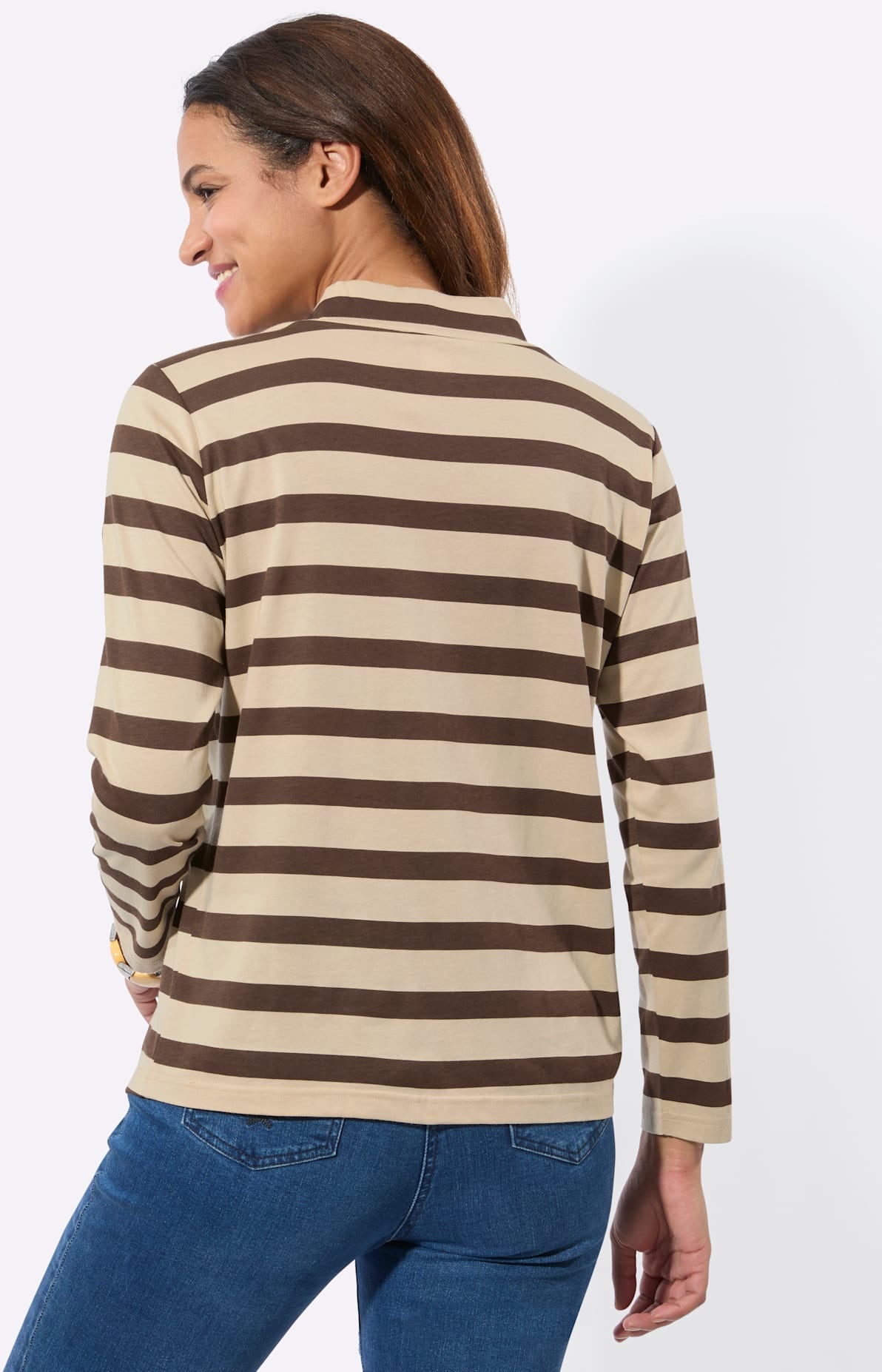 Casual Looks T-shirt à col montant »Stehkragen-Shirt« 1