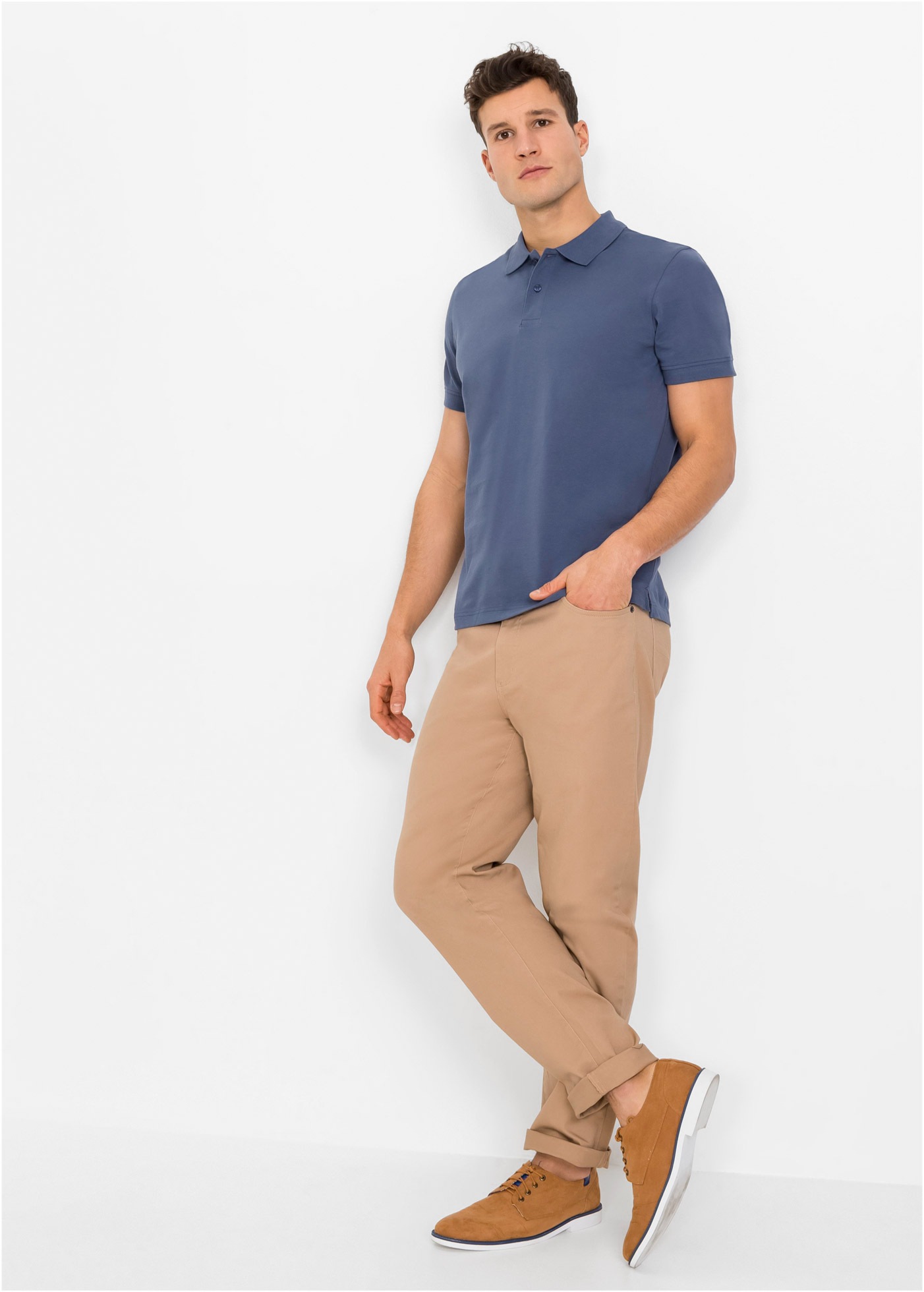 bonprix Polo »Piqué-Poloshirt aus reiner Baumwolle« 1 Regular Fit, Kurzarm, aus hautfreundlicher Baumwolle