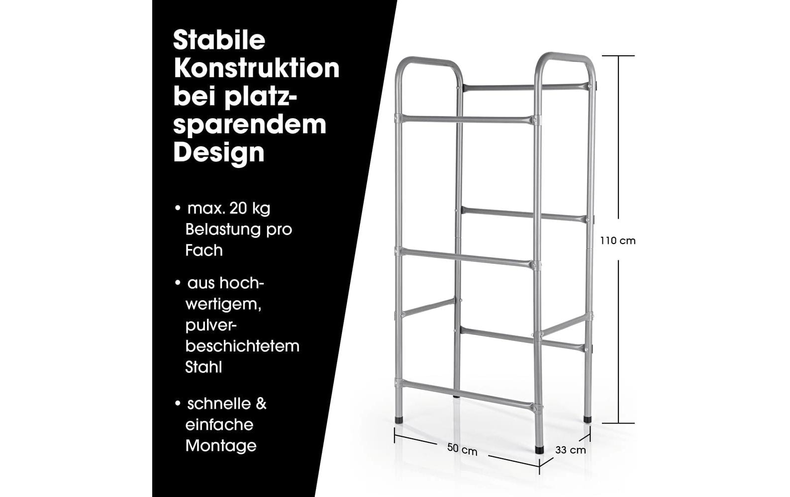 EASYmaxx Regal »110 x 50 x 33 cm«