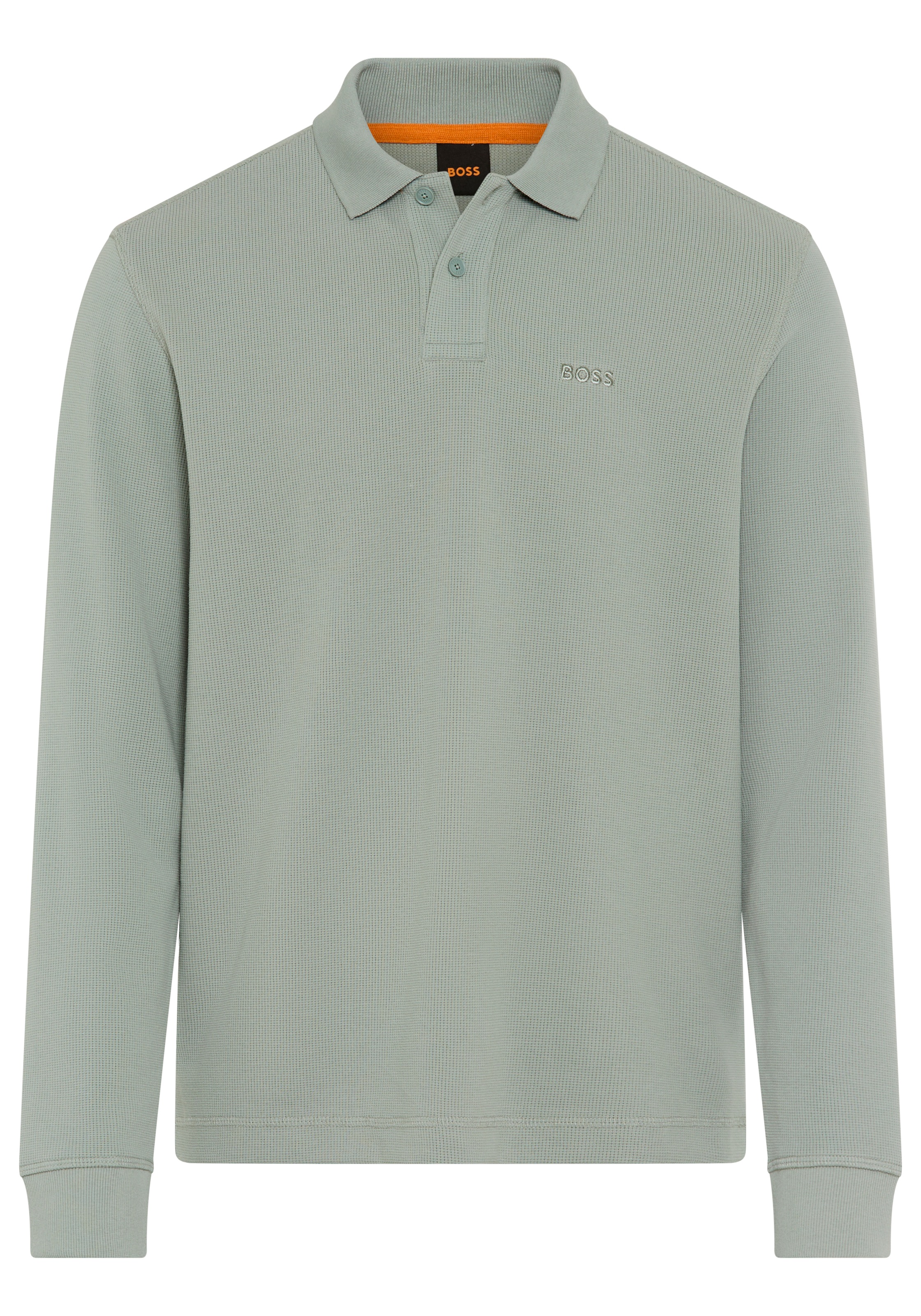 BOSS ORANGE Poloshirt »Petempestolong« mit Knopfleiste