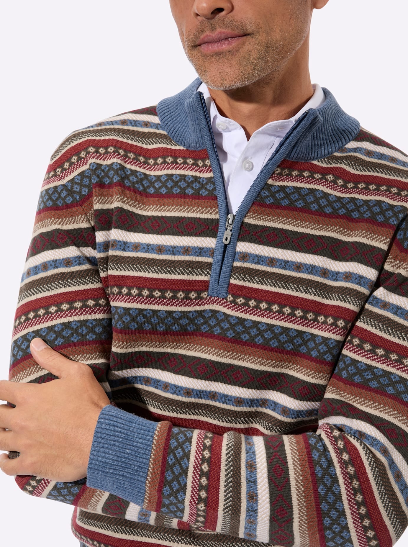 Classic Pull à col montant »Pullover«