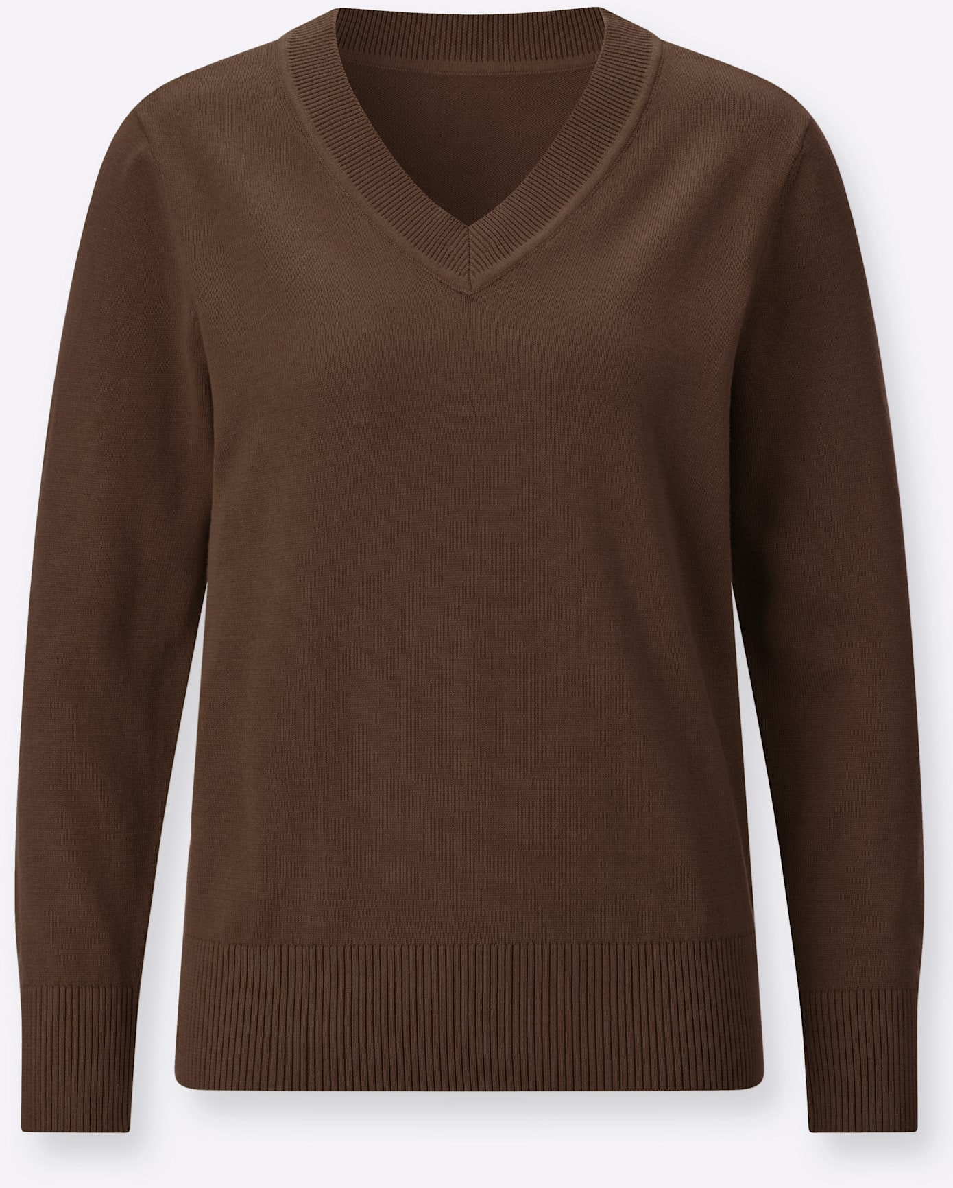 Classic Basics Pull col V »V-Ausschnitt-Pullover«
