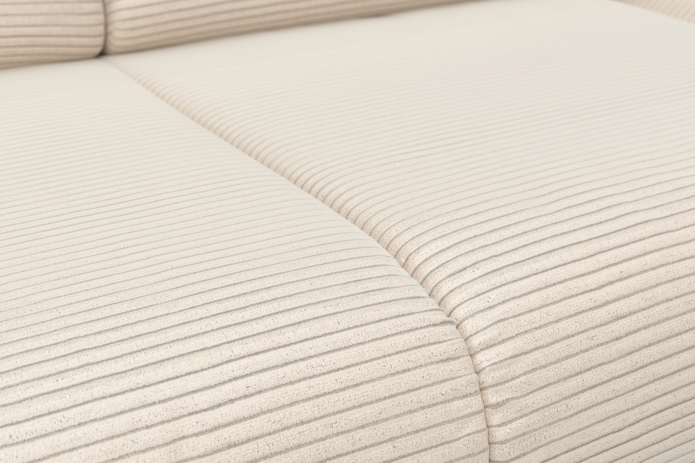 sit&more Paysage de salon »Coco U-Form« Sitztiefen-, Arm- und Kopfteilverstellung, Cord-Bezug, Fusshöhe 15 cm