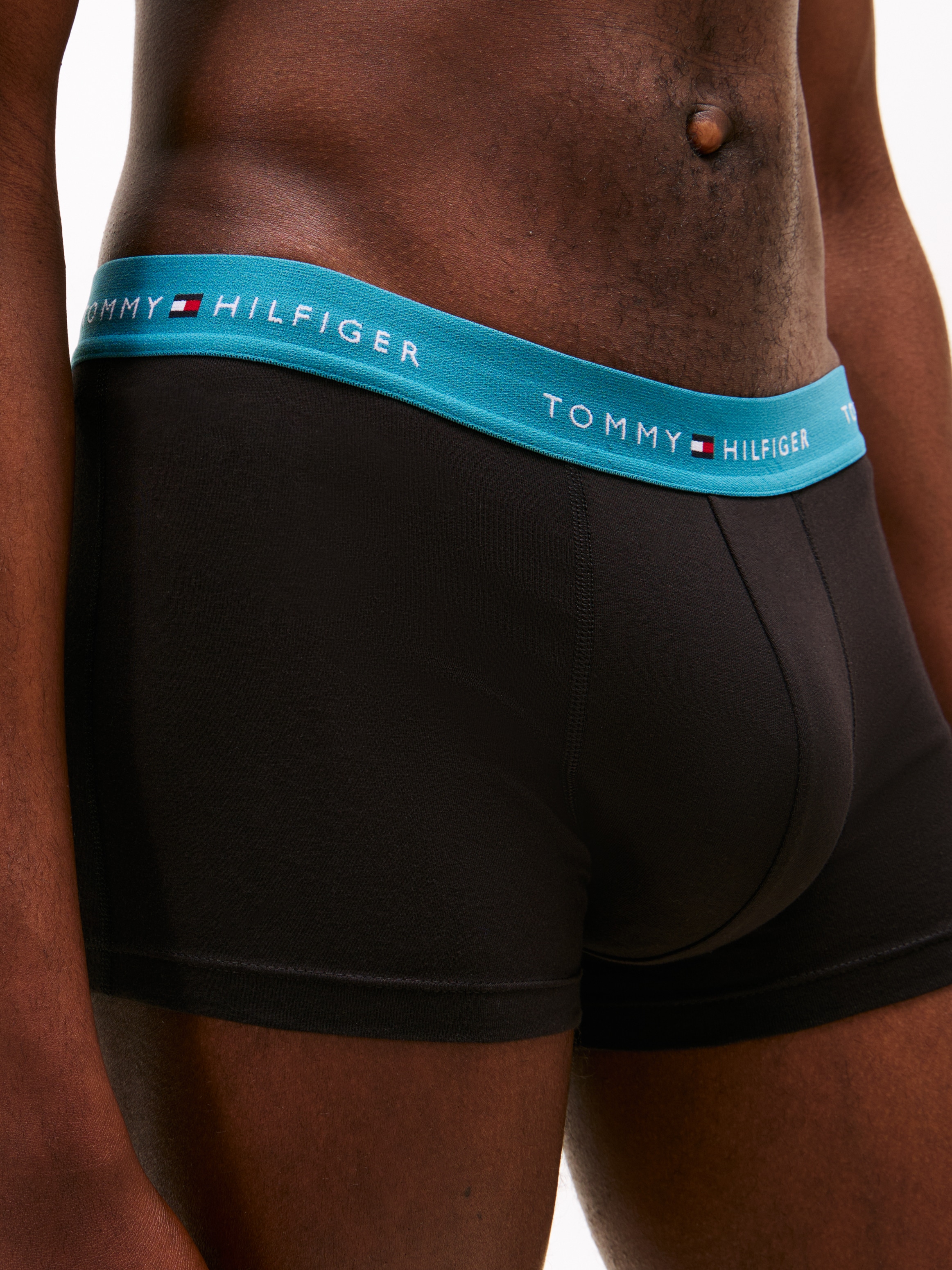 Tommy Hilfiger Underwear Tronc »5P TRUNK WB«, 5 cuis mit Tommy Hilfiger Logo-Elastikbund, Signature Kollektion