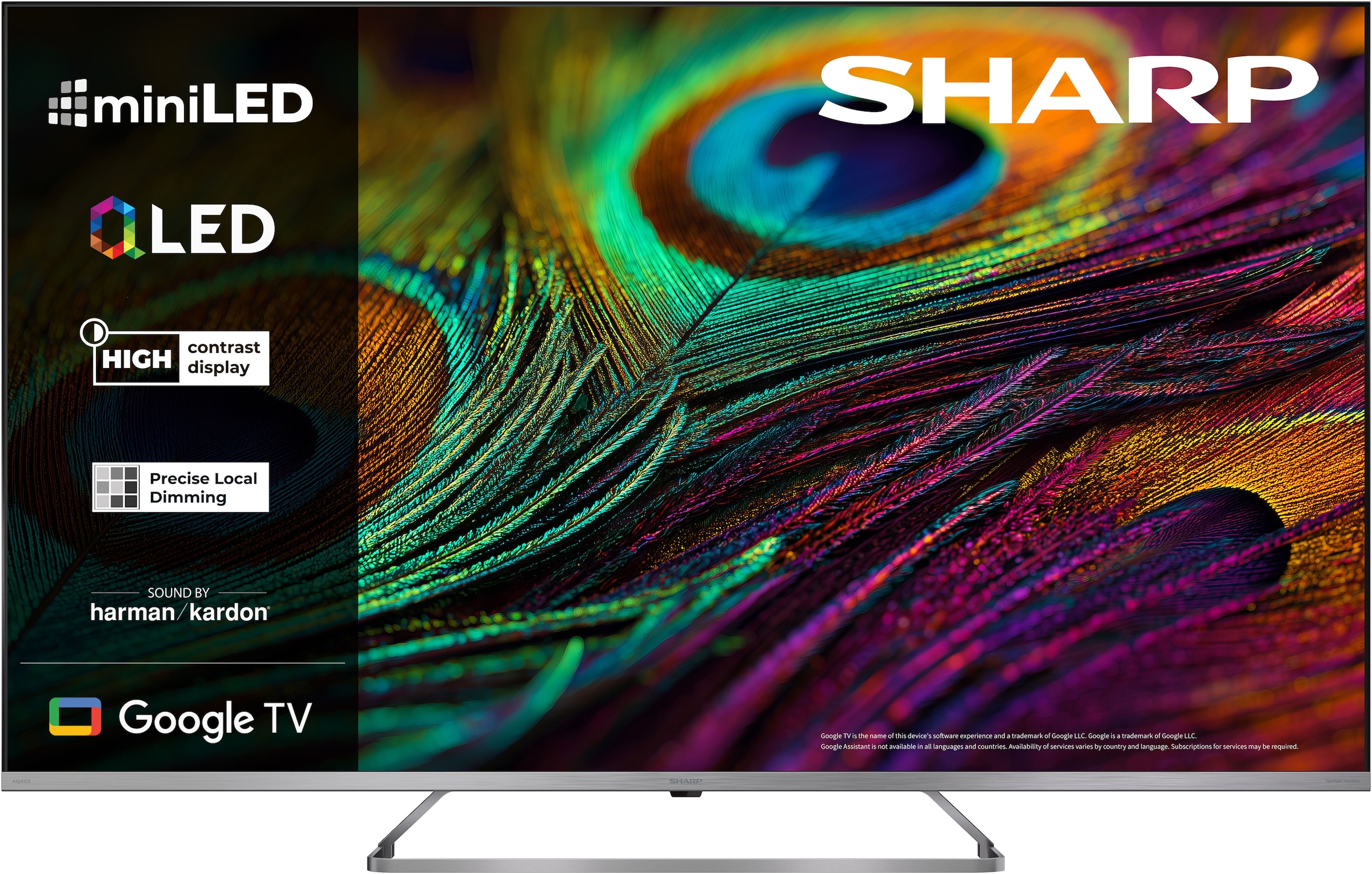 Sharp Mini téléviseur LED QLED »4T-C50JPx« 126 cm/50 ″