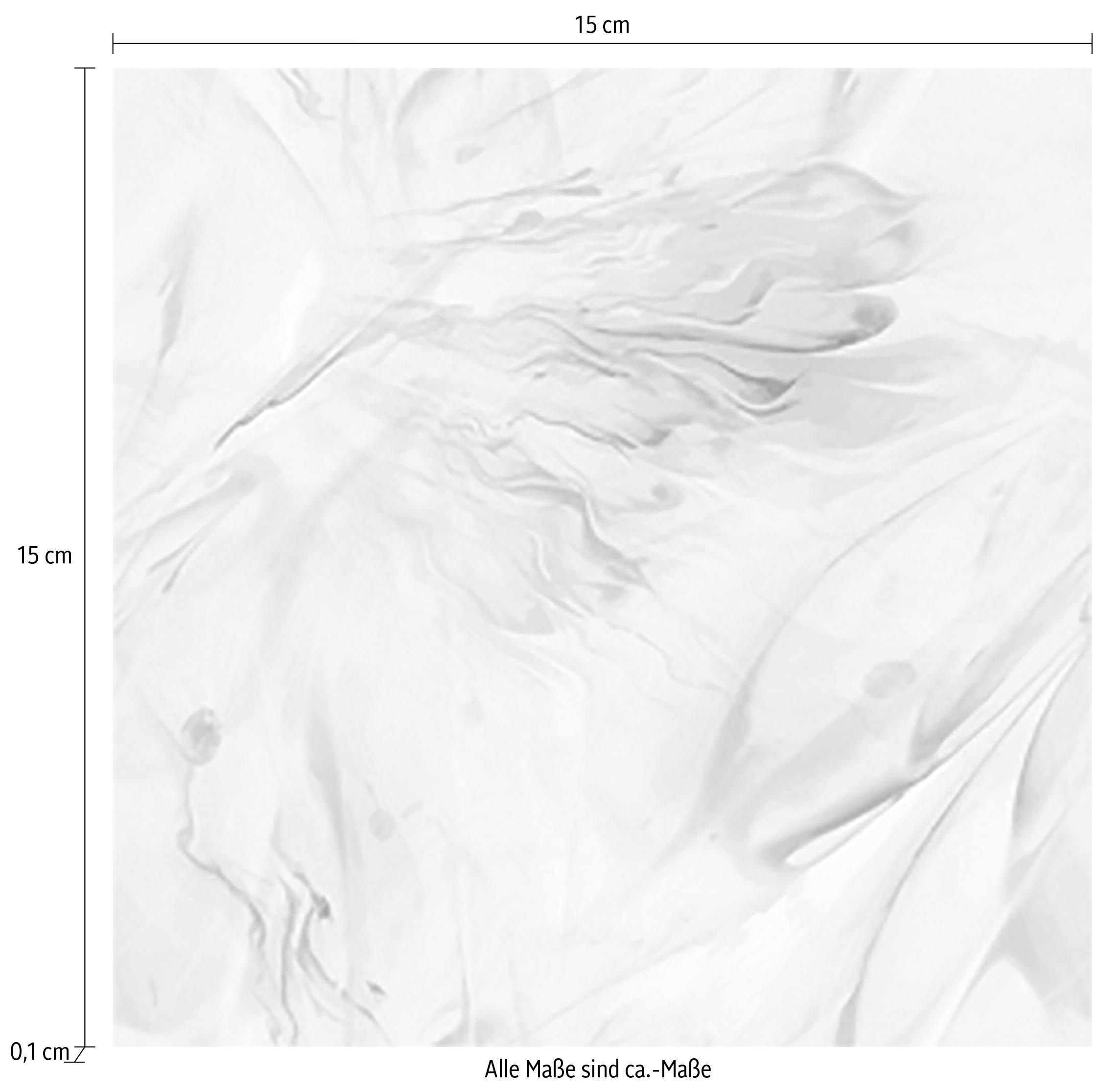 queence Fliesenaufkleber »Blumen« Stickerfliesen, selbstklebend, Sticker, 12er Set