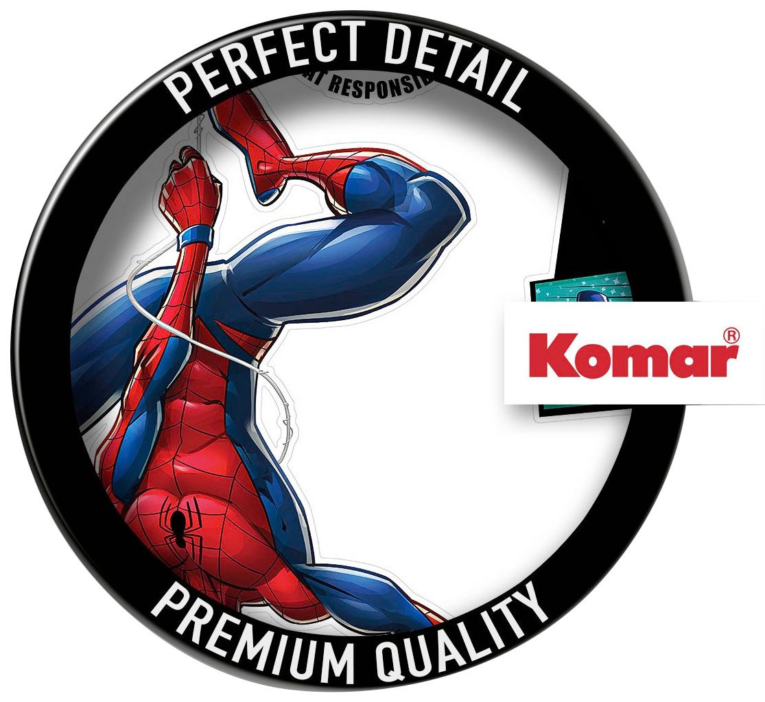 Komar Autocollant mural »Spider-Man Web Head - Grösse 100 x 70 cm« selbstklebend, Wandsticker, Kinderzimmer