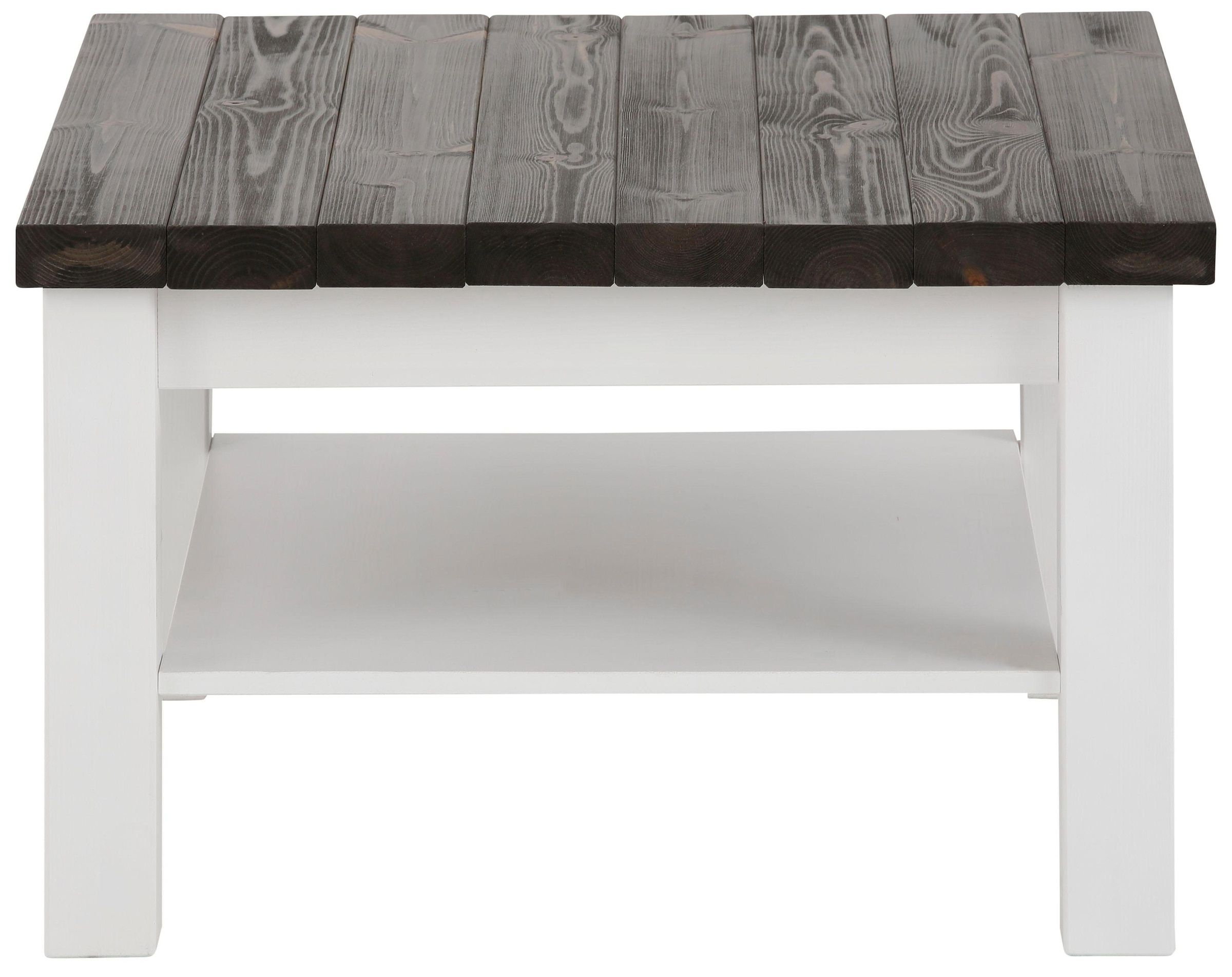 GOODproduct Couchtisch »Antique« aus massiver Kiefer, FSC® zertifiziert, Breite 77 cm