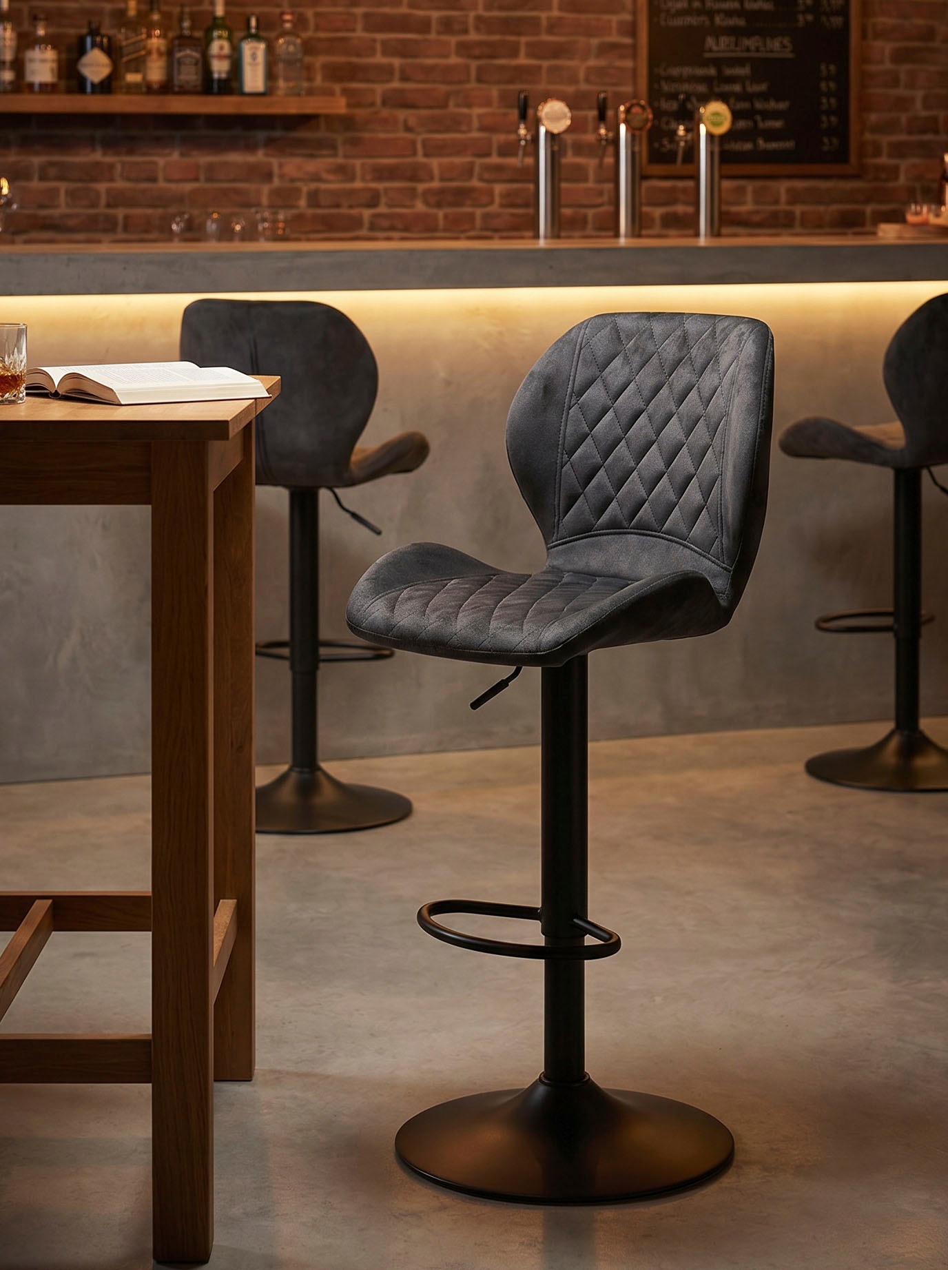 HELA Tabouret de bar »Sonja« 2 cuis tlg. 2 pièces