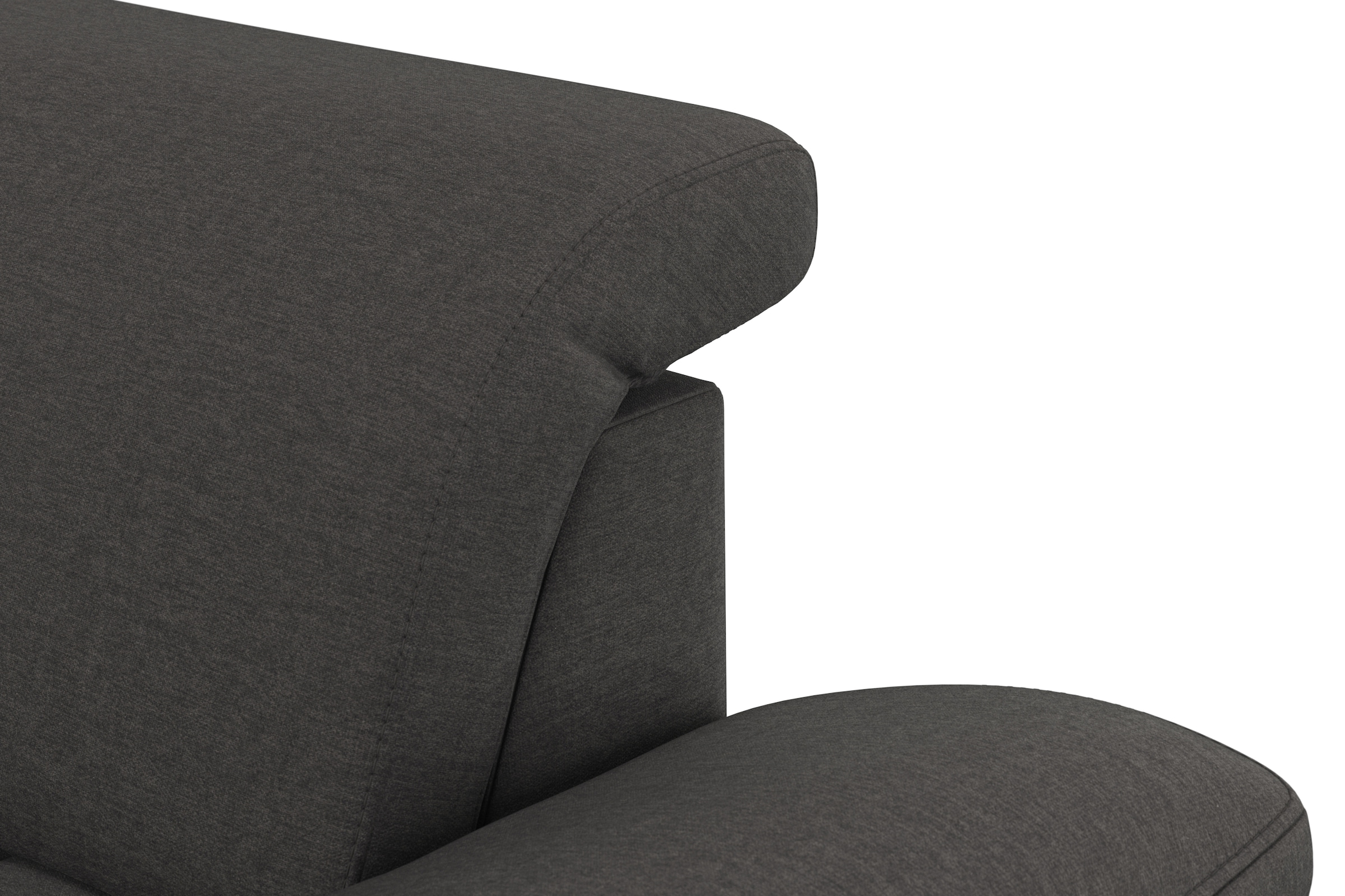 sit&more Canapé d'angle »Cool L-Form« wahlweise mit Kopfteilverstellung und Vorziehsitz motorisch