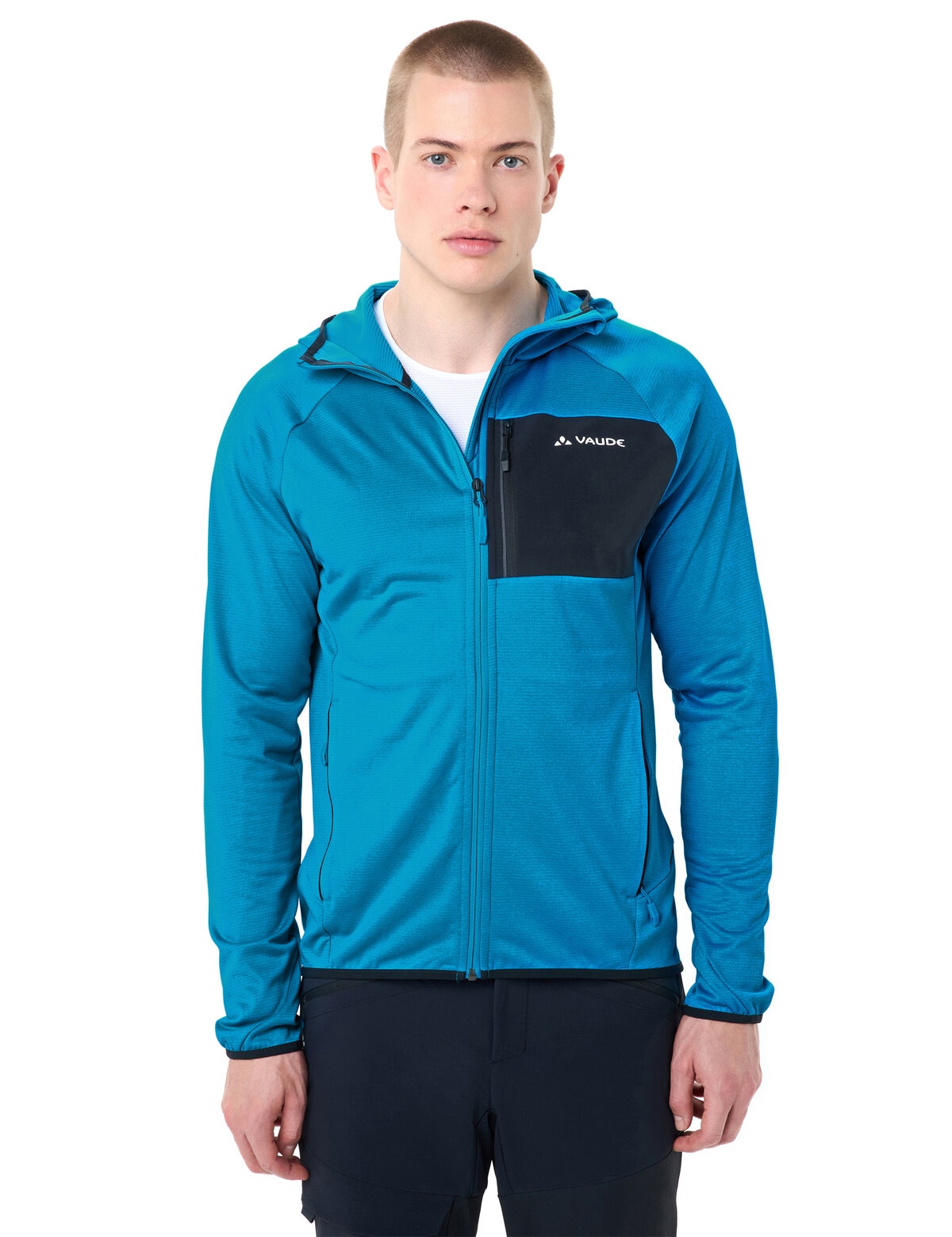 VAUDE Fleecejacke »MEN'S TEKOA FLEECE JACKET II« mit Kapuze für Sport- und Outdoormode, mit Kapuze
