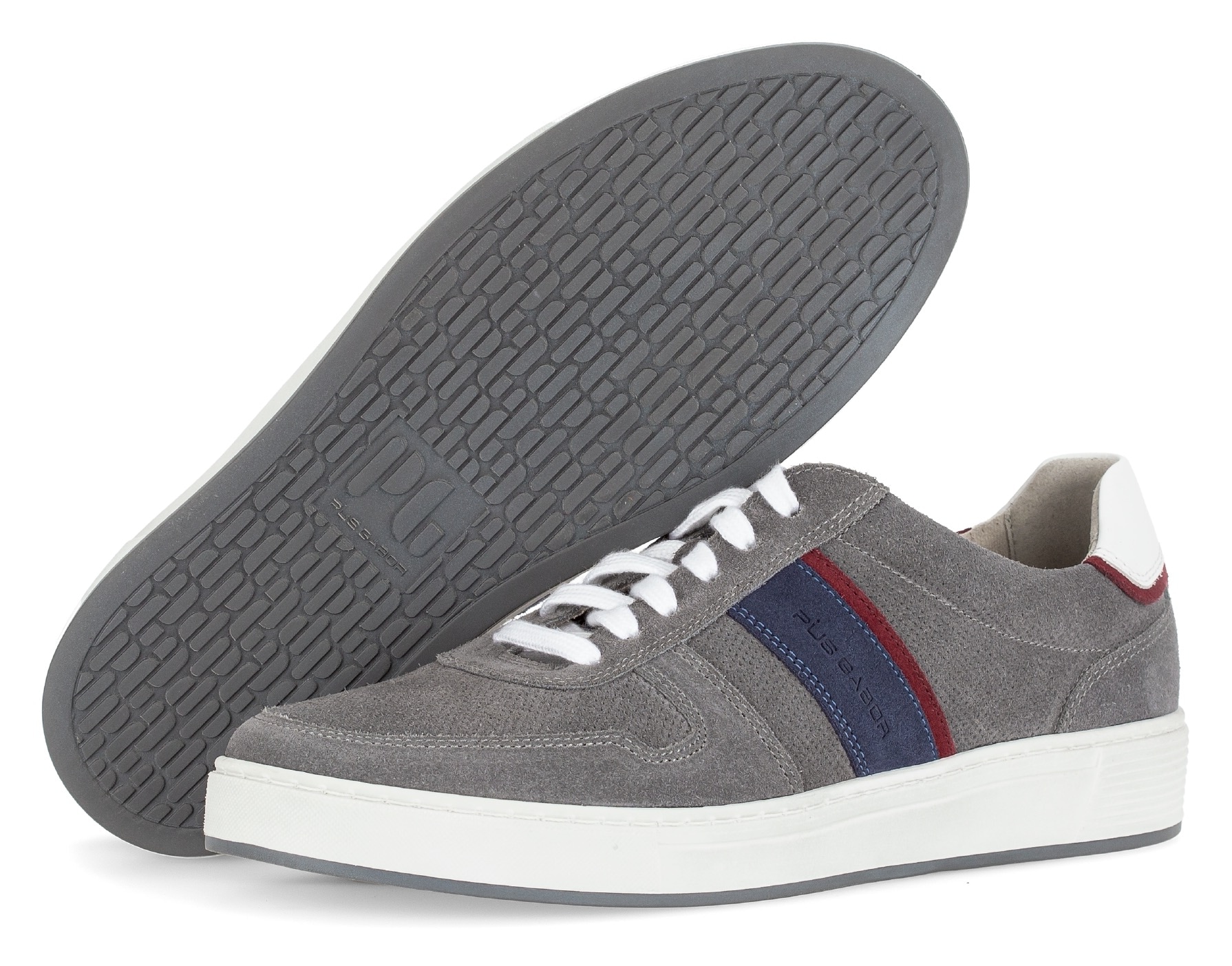 Pius Gabor Sneaker  Freizeitschuh, Halbschuh, Schnürer mit Kontrastbesätze, Weite G