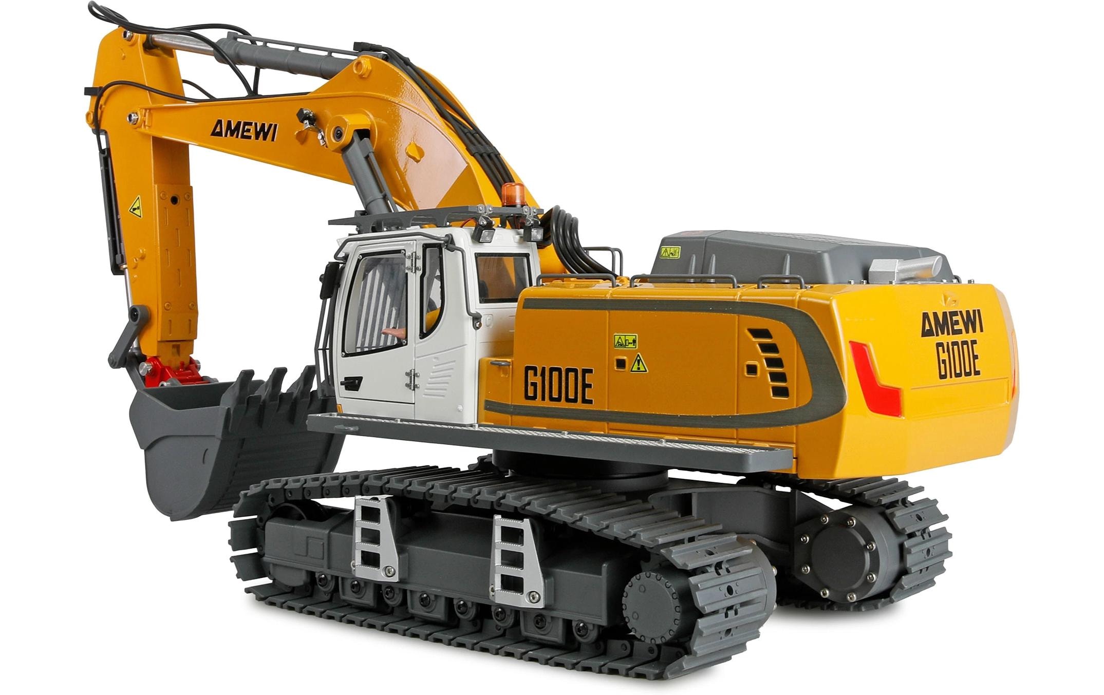 Amewi RC-Bagger »G100E Vollmetall Bagger 1:18 RTR«