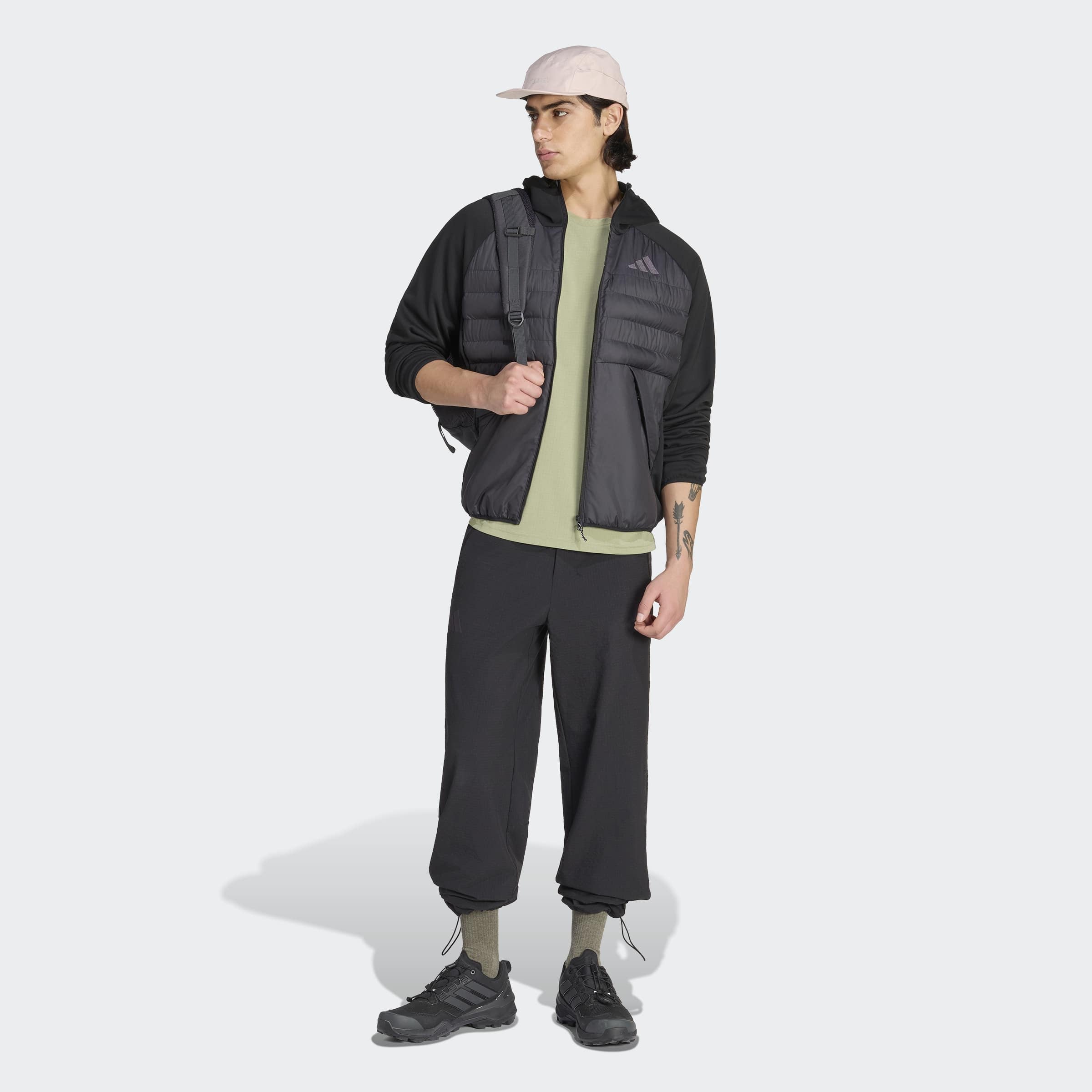 adidas TERREX Veste d'extérieur »MULTI CLIMA365, HYBRIDES DESIGN, KAPUZE« pour adultes, style sportif, en polyester