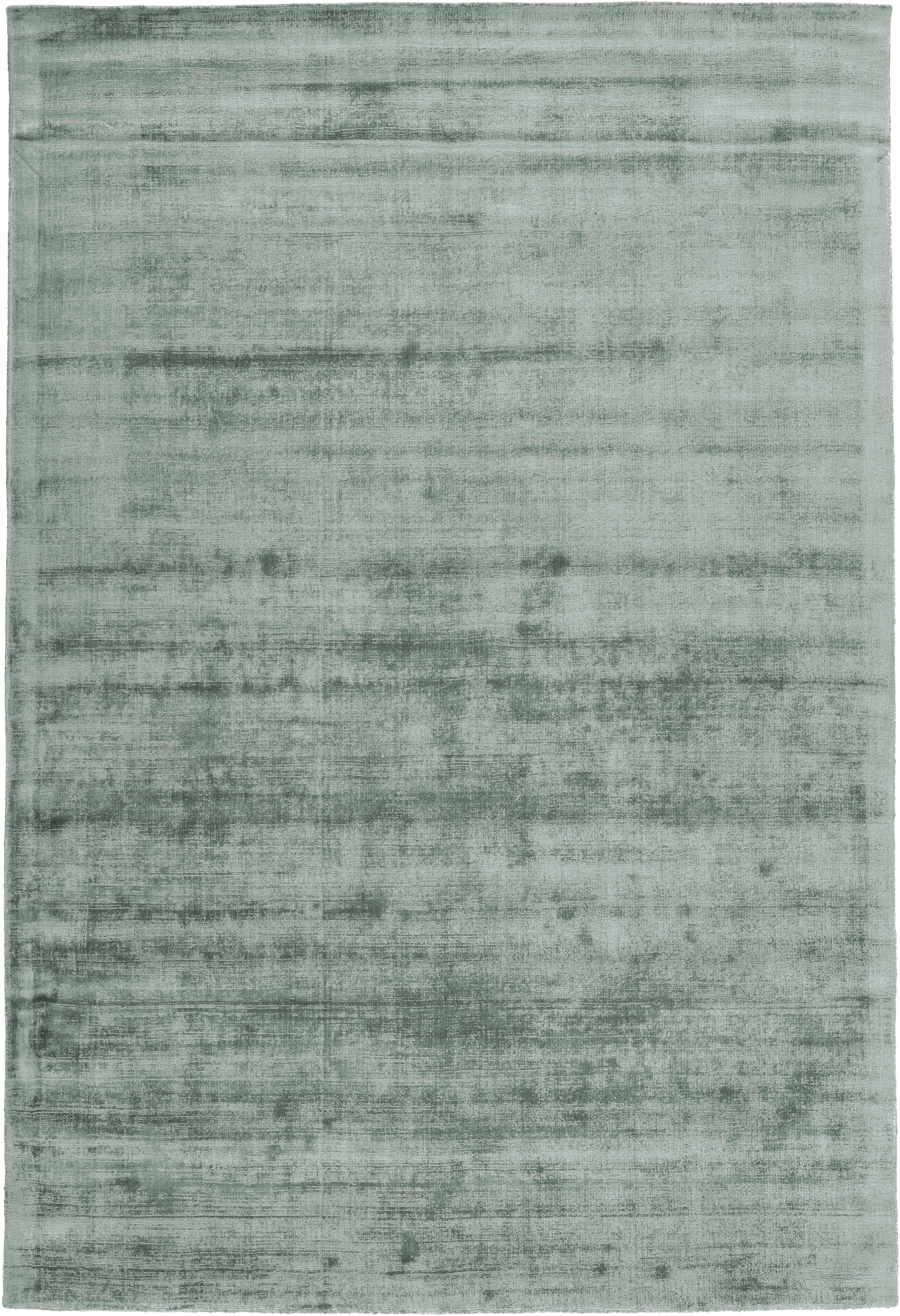 calo-deluxe Teppich »Viteox 200« rechteckig 13 mm Höhe Viskose, Kurzflor, Wohnzimmer