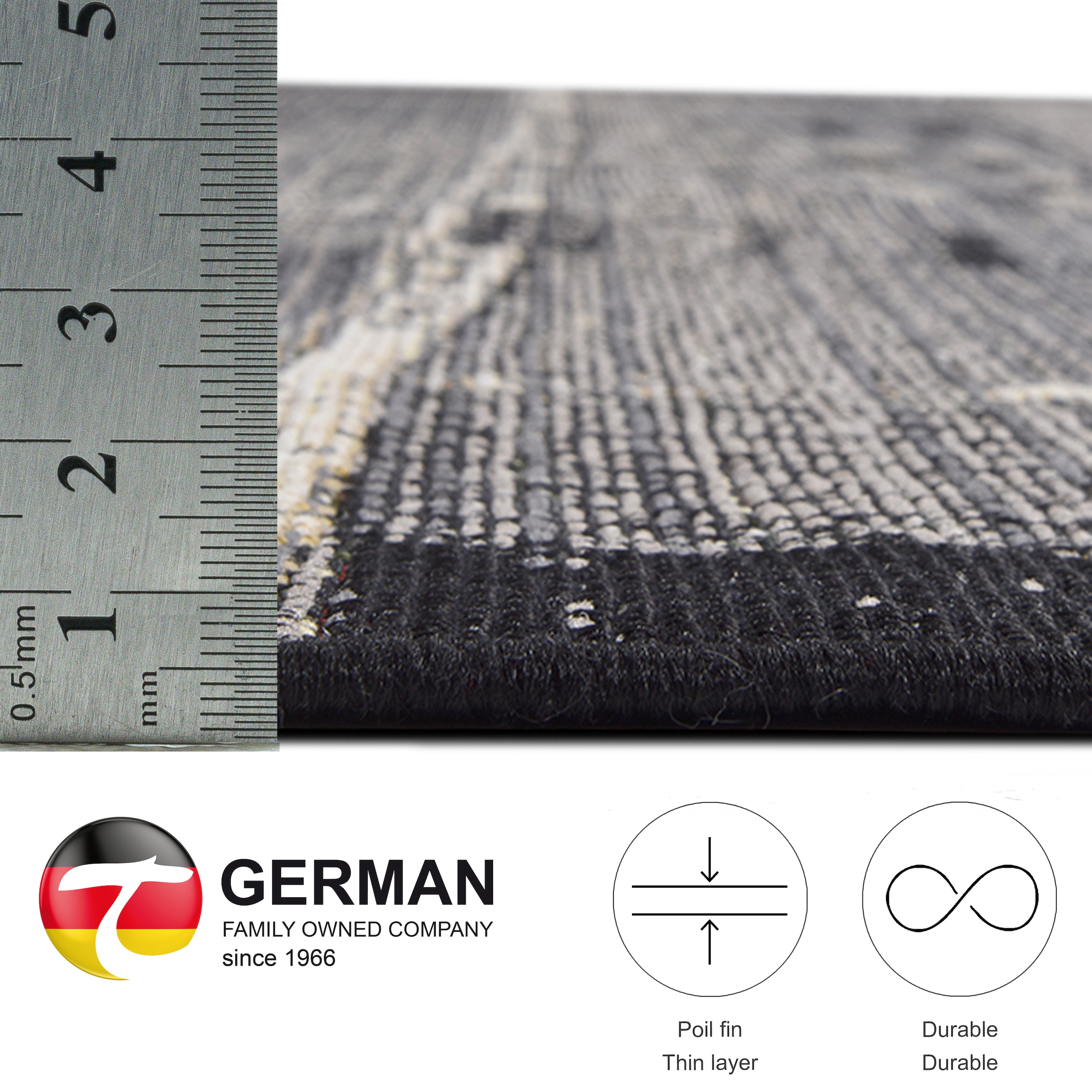 Gino Falcone Teppich »Outdoor-Africa 38« rechteckig 5 mm Höhe Flachgewebe, Ethno Style, In- und Outdoor geeignet