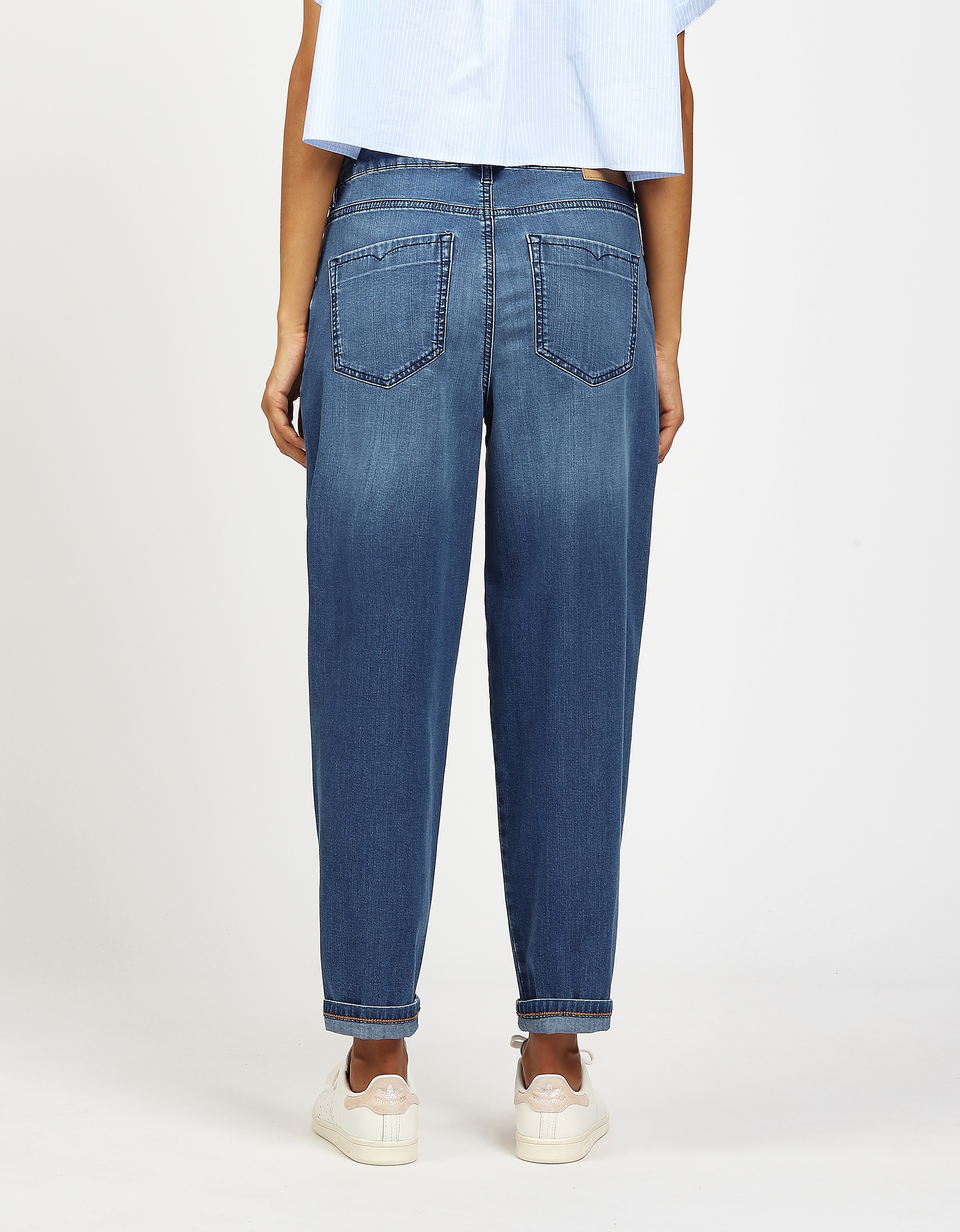 GANG Jeans taille haute »94IVY« mit hohem Stretch-Anteil, O-Shape
