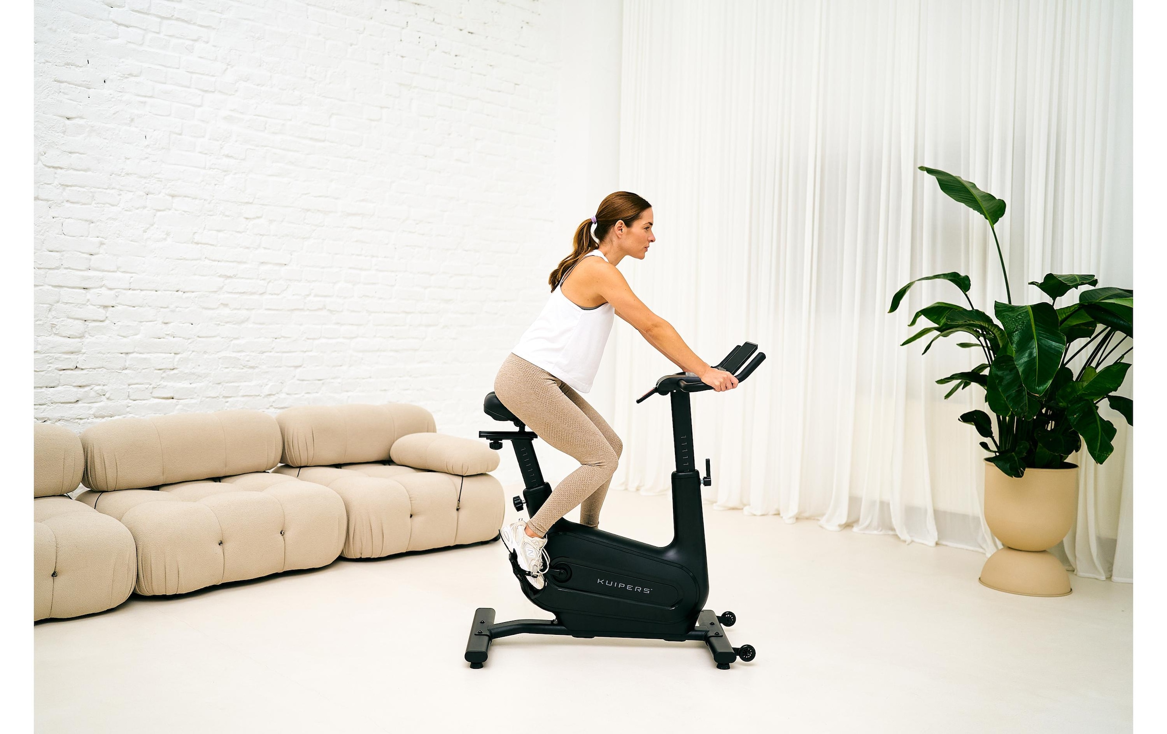   Heimtrainer »Kuipers Fitness Indoor Bike S4« Aktivitätsmessung: Aktivitätsdauer, Distanz, Fitness, Tempo