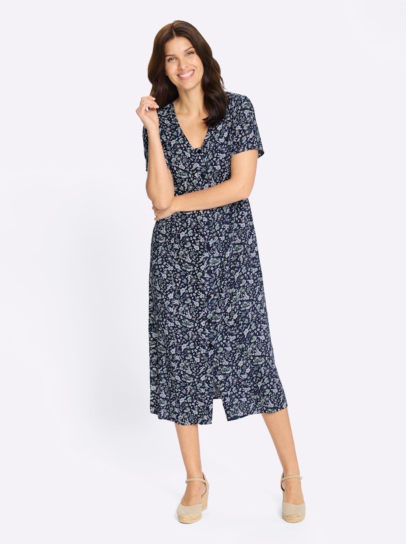 Classic Basics Sommerkleid »Viskose-Kleid«