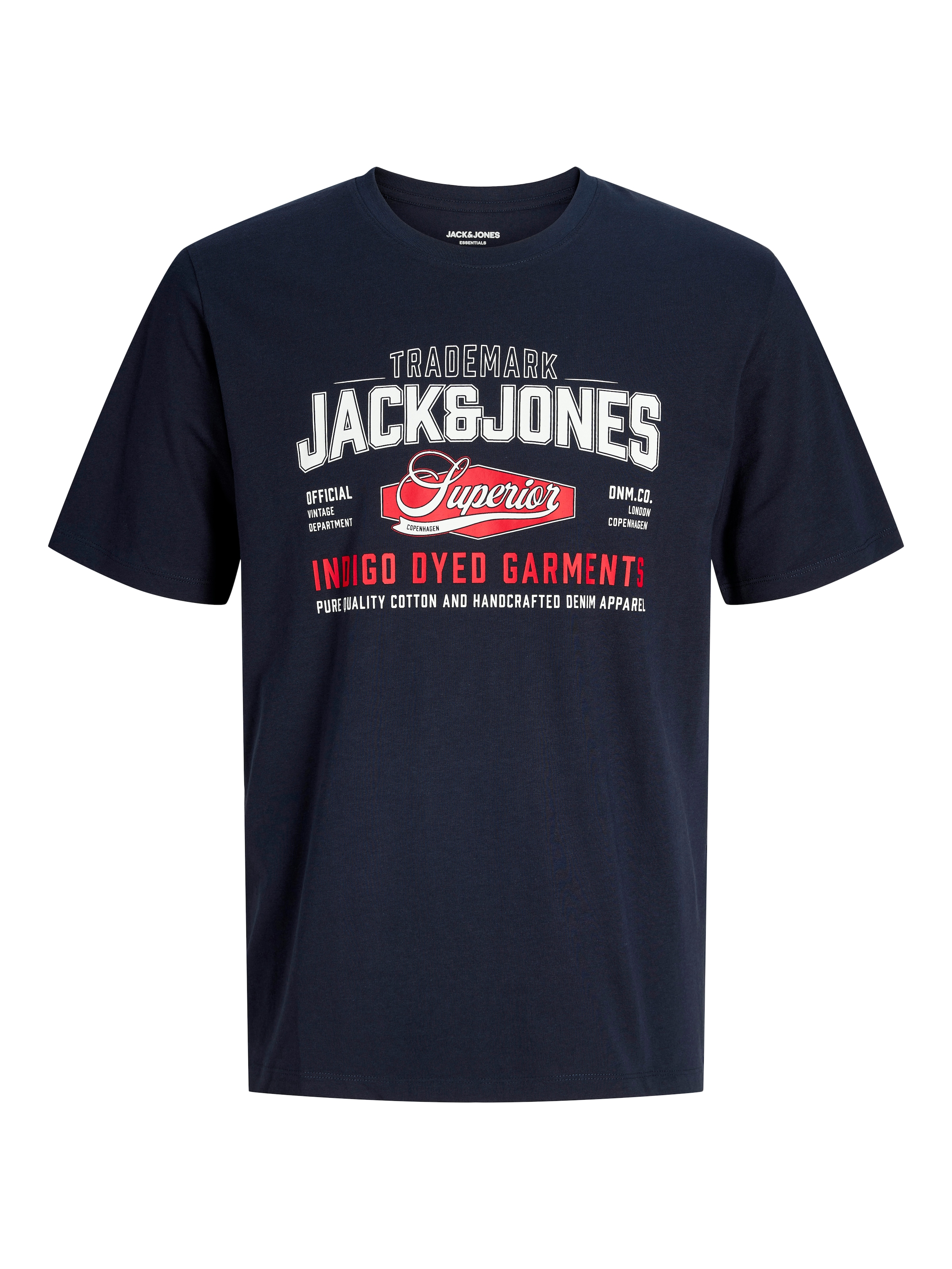 Jack & Jones T-Shirt »JJELOGO TEE SS O-NECK 2 COL AW26 SN« Baumwolle, regular fit