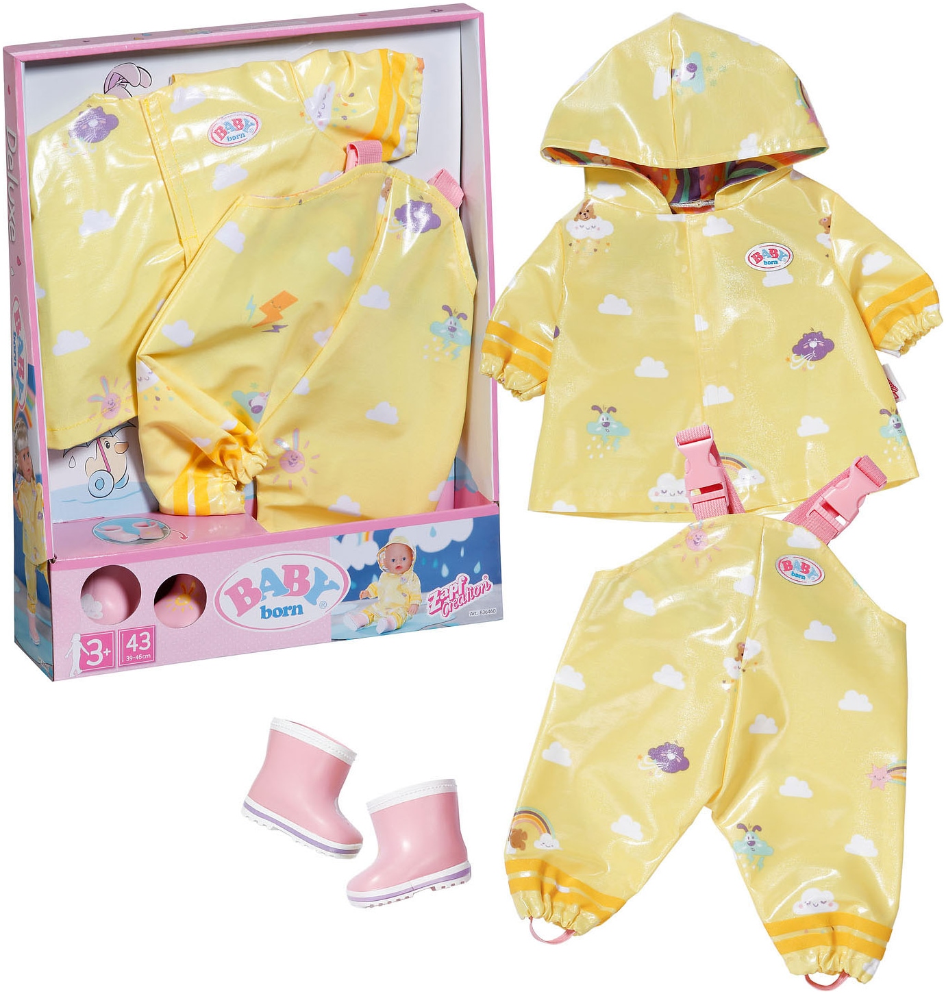 Baby Born Puppenkleidung »Regen-Outfit, 43cm«