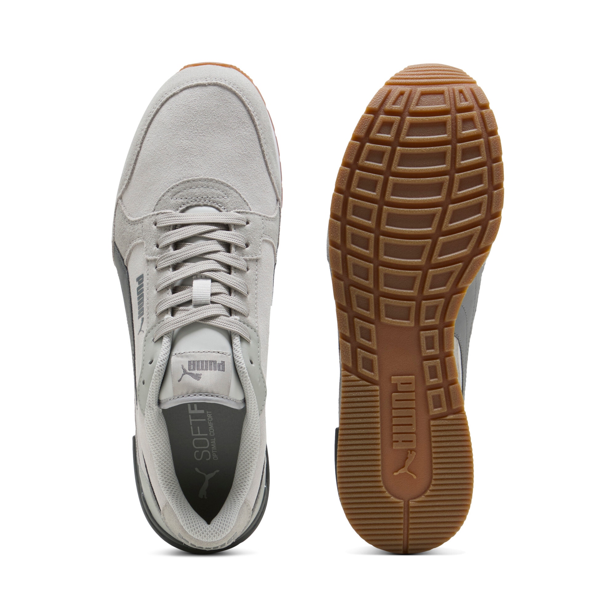 PUMA Sneakers »ST RUNNER V4 SD«  style rétro, en cuir, semelle intérieure SOFTFOAM+