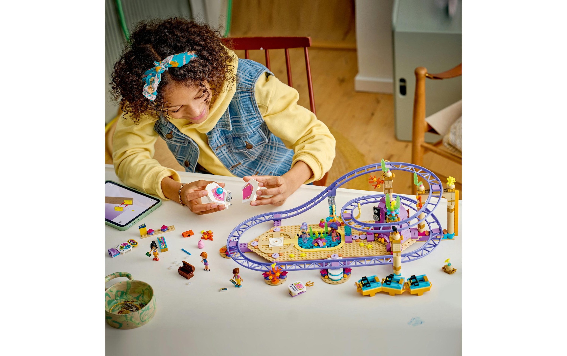 LEGO® Pions de construction »Meerjungfrauen-Achterbahn (42703), LEGO Friends« fabriqué en Europe