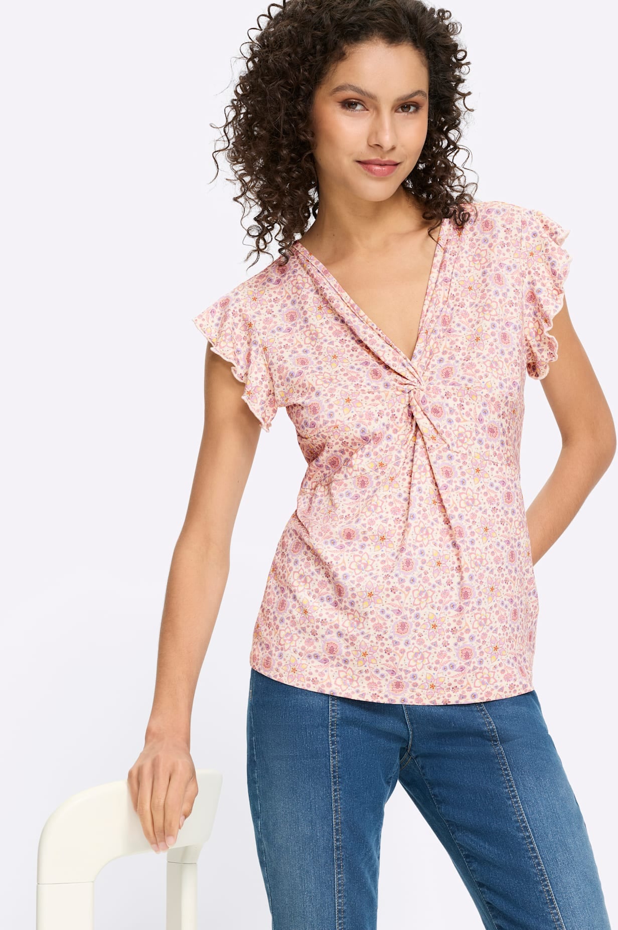 heine T-shirt à manches courtes »Druck-Shirt« 1 pièces