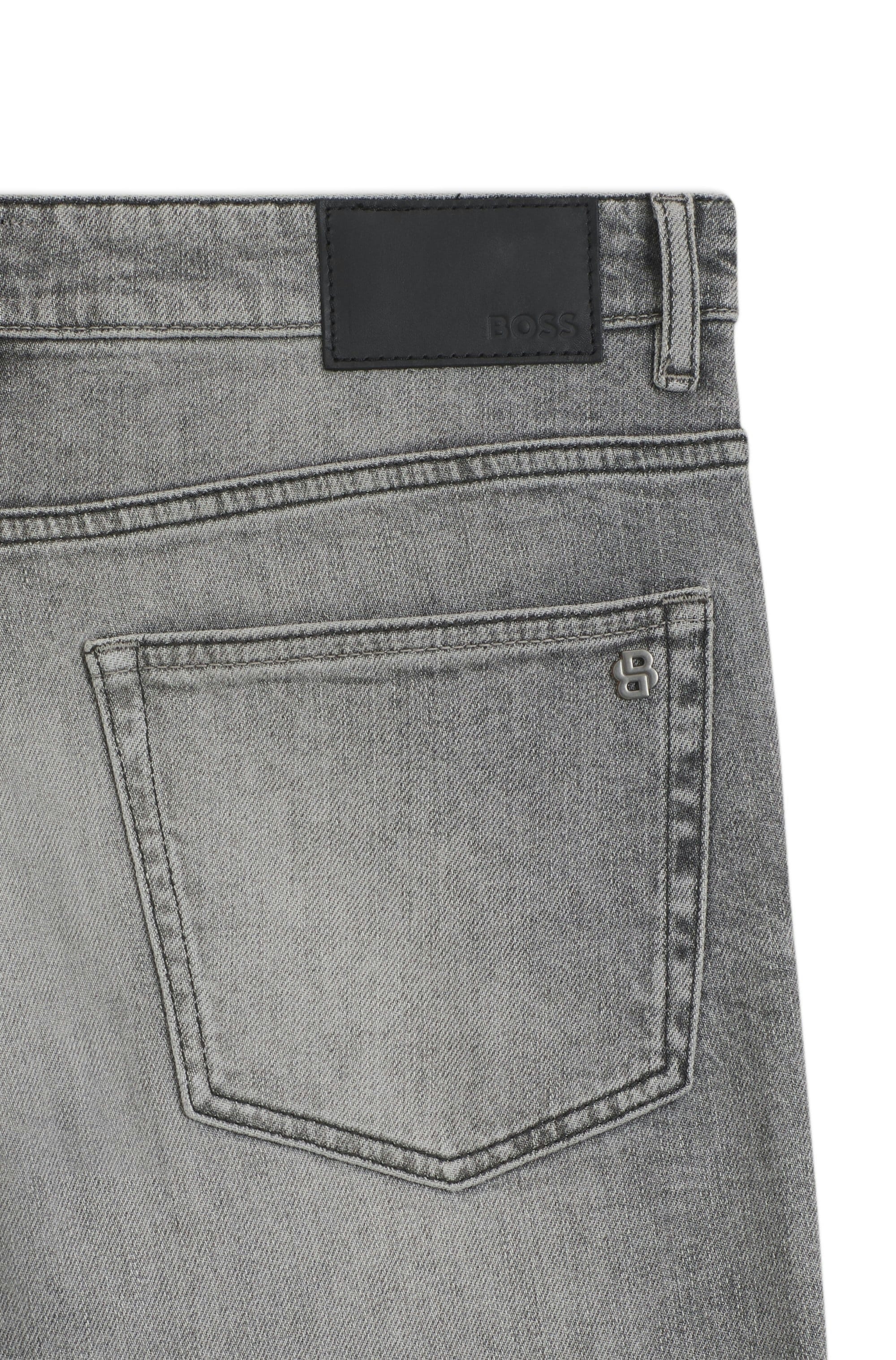 BOSS ORANGE 5-Pocket-Jeans »RE.MAINE« Regular Fit, Baumwoll-Mix, used washed