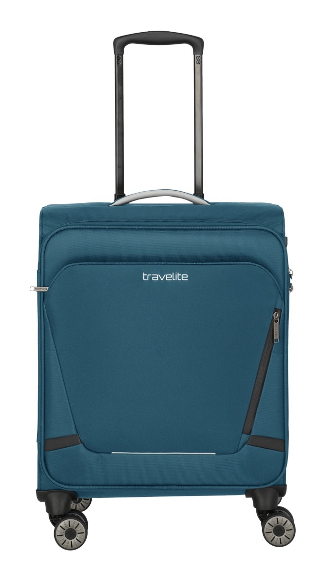 travelite Handgepäck-Trolley »JETPACK Max 4 Cabin Handgepäck Koffer« 41 l 4 Rollen Weichgepäck, passend für Ryanair, Condor und viele gängige Airlines