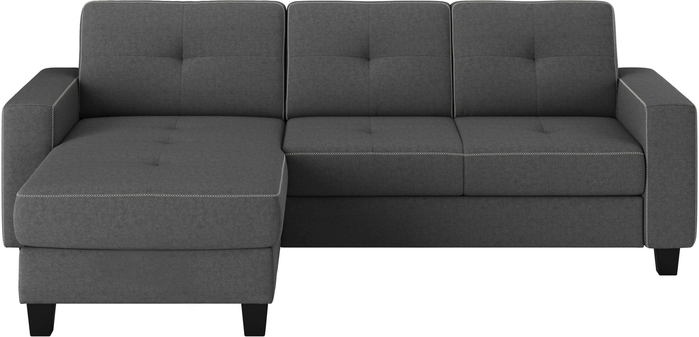 GOODproduct Ecksofa »Varese« wahlweise mit Schlaffunktion und Bettkasten