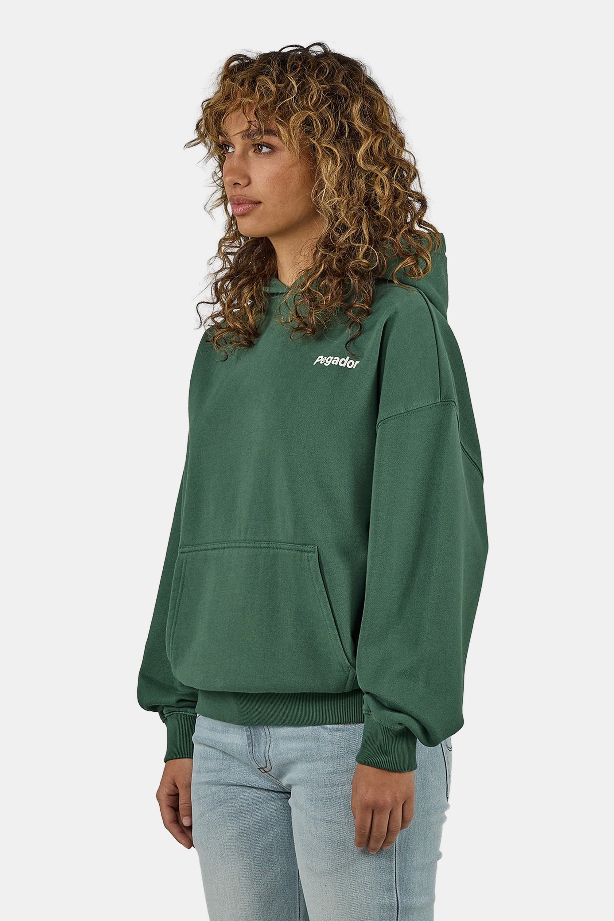 PEGADOR Sweat à capuche »Miravet Oversized Hoodie«, mélange de coton, oversize

