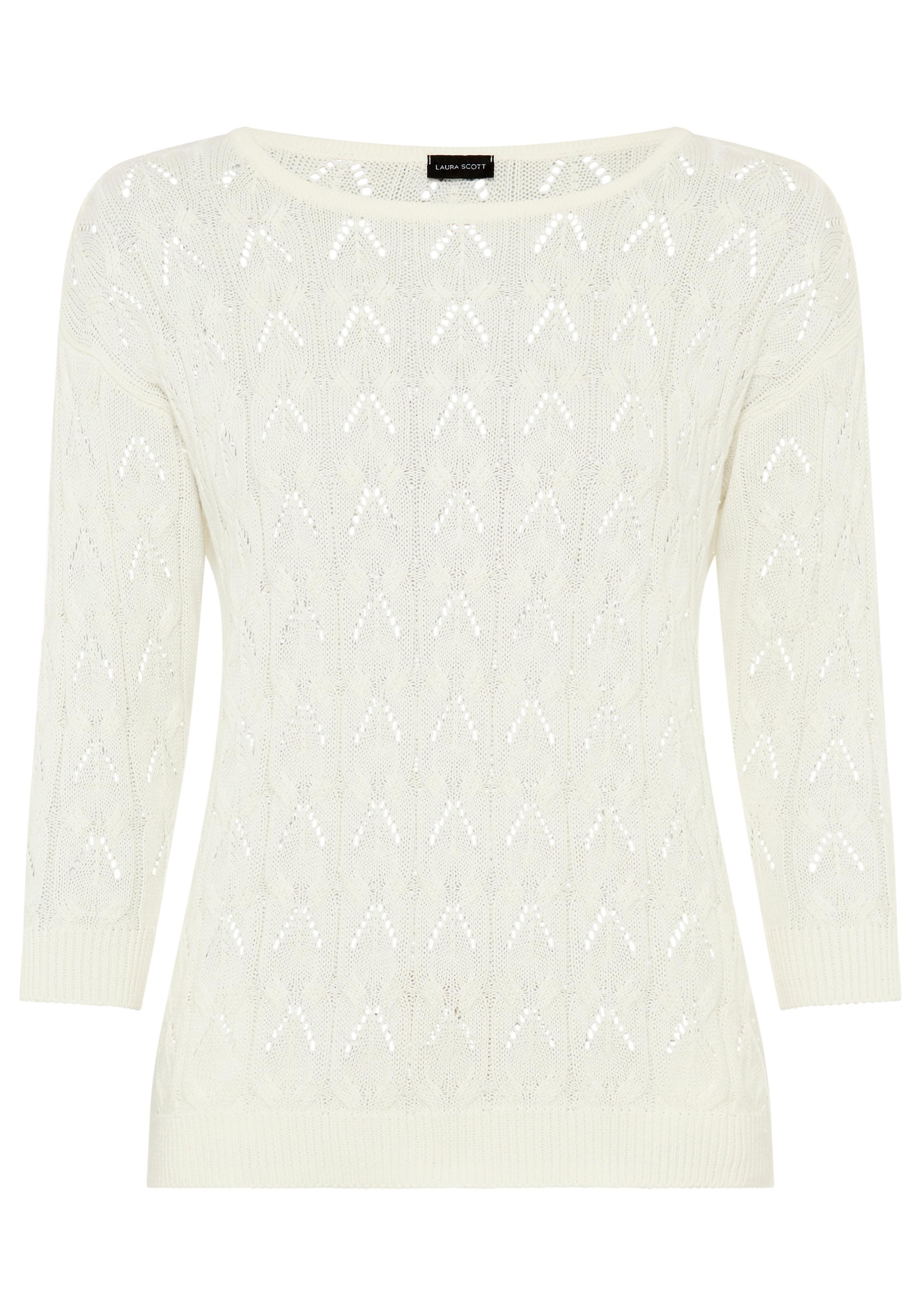Laura Scott Pull ajouré »im leichten Sommer-Look« pull léger à motif ajouré féminin