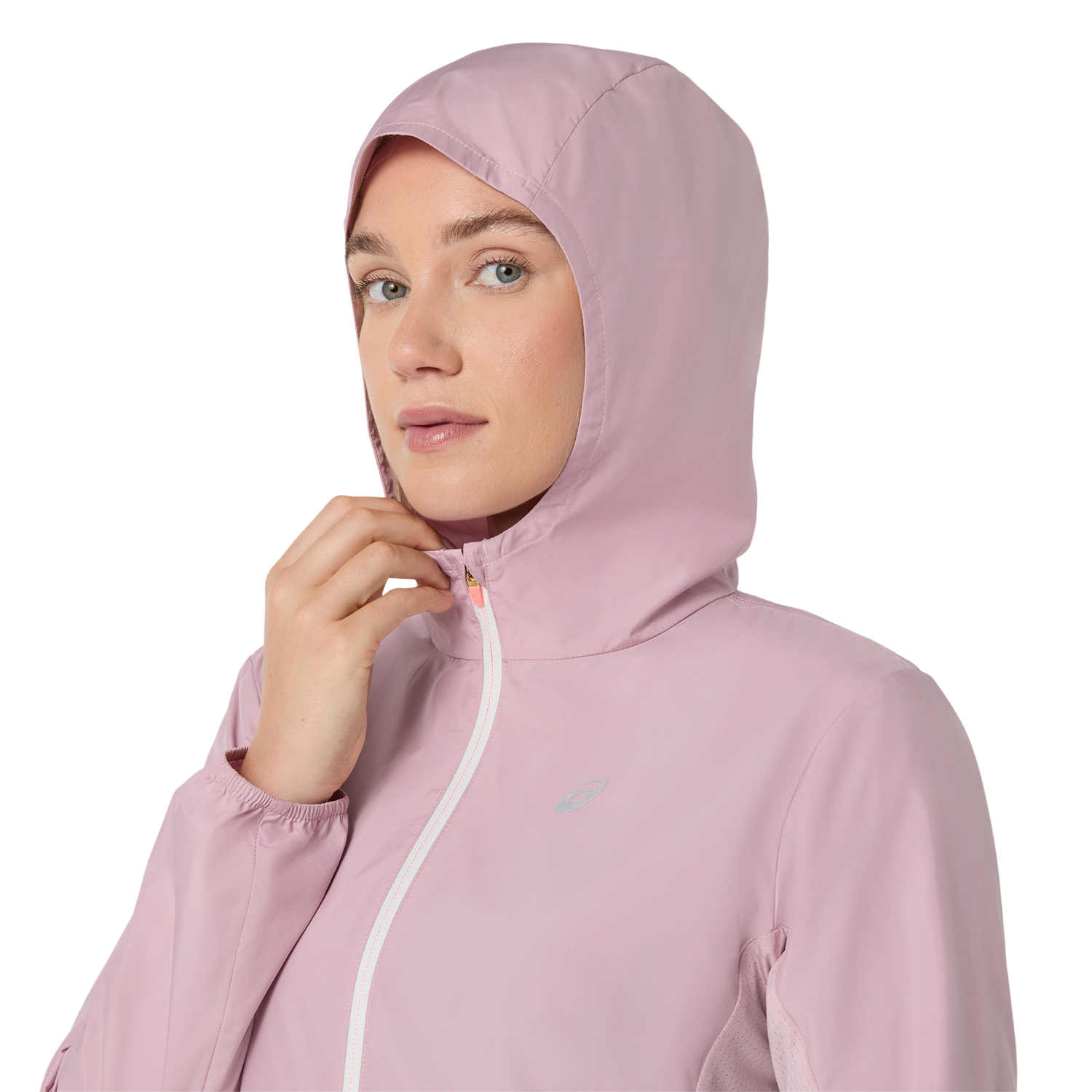 Asics Veste de course à pied »ASICS CORE JACKET« avec capuche déperlant, coupe-vent, respirant