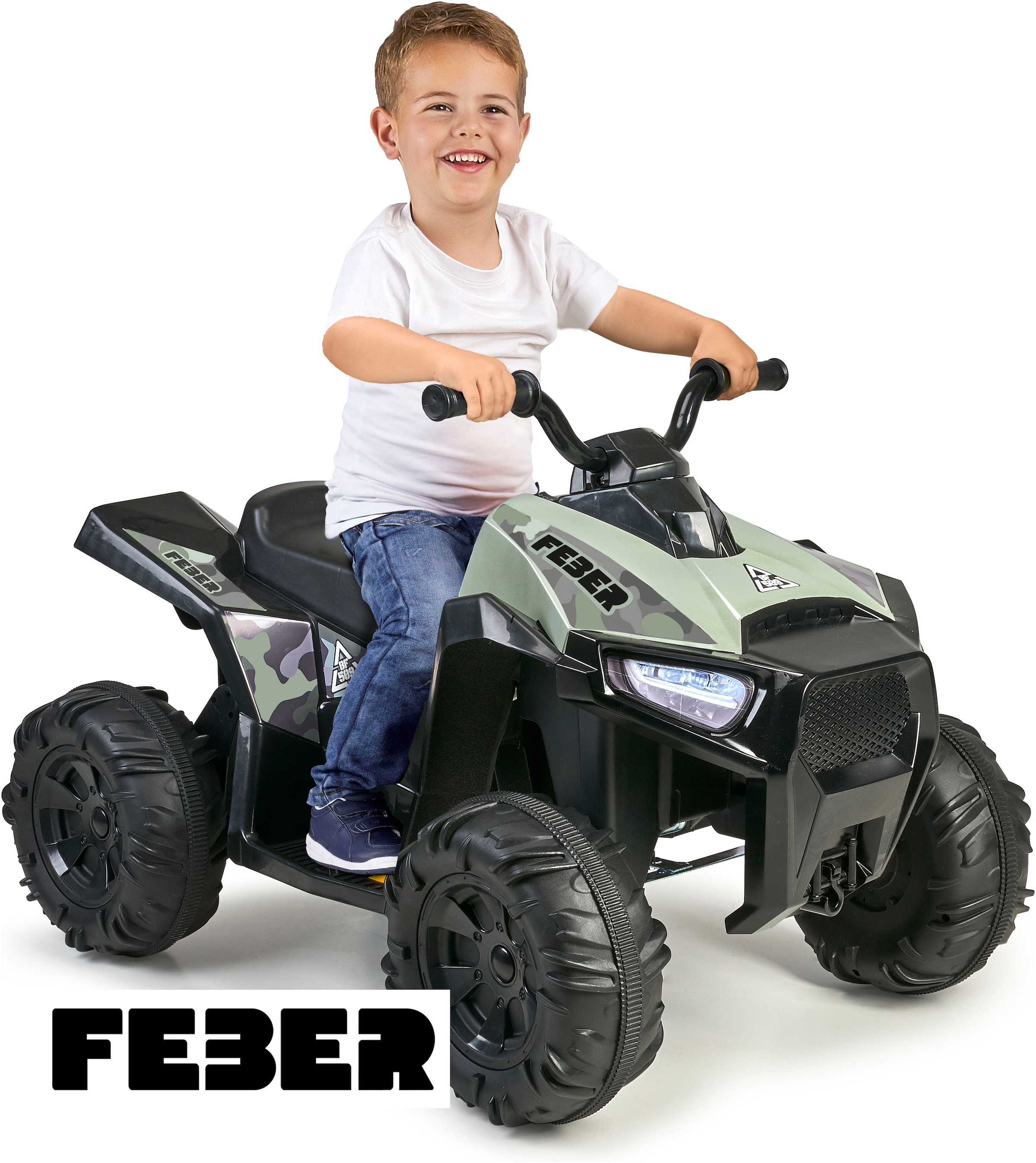Feber® Elektro-Kinderquad »Boxer CE« ab 3 Jahren bis 30 kg