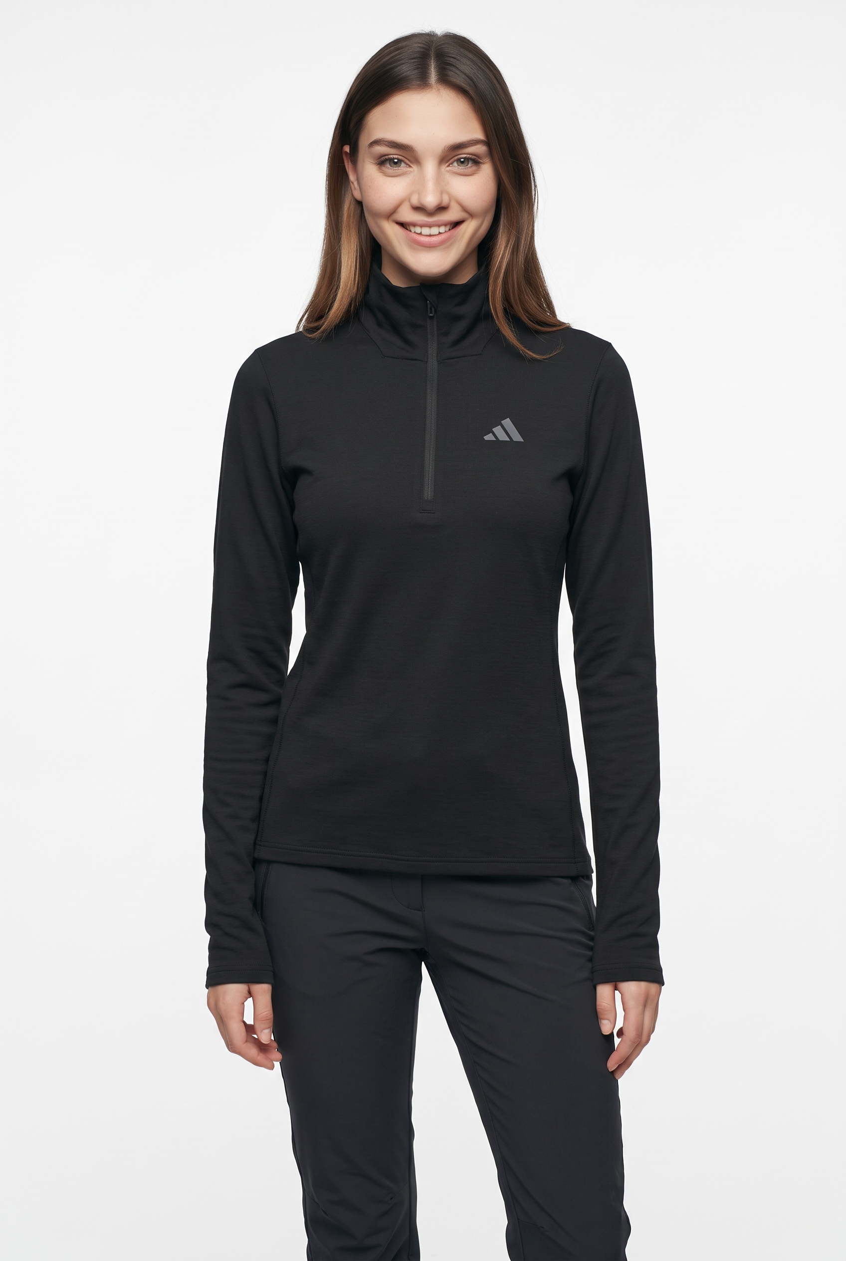 adidas TERREX T-shirt à col roulé »W MT ESS HZ FL« sportlicher Stil, für Sportmode und Streetwear, mit Reissverschluss