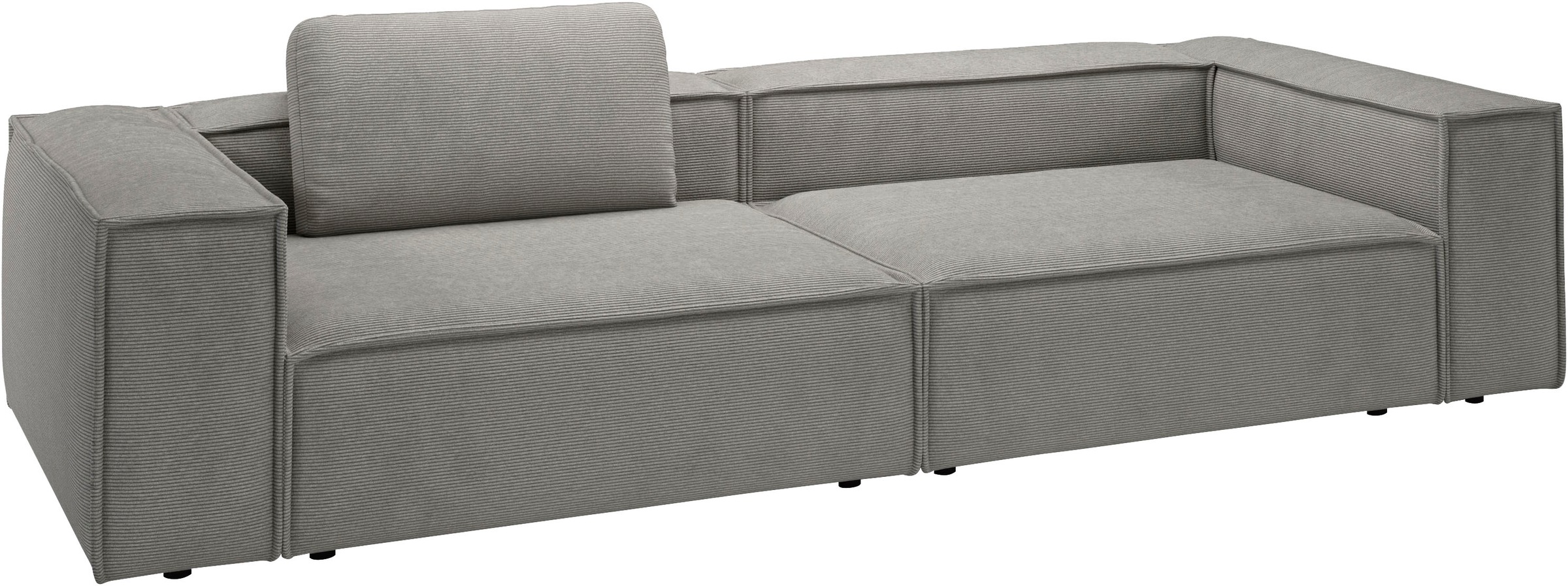 Home affaire 3-Sitzer »Watertown moderne Couch, Japandi Design, viel Platz, bequem« extra breites Sofa mit in eleganten Bezügen & grosszügiger Sitzfläche