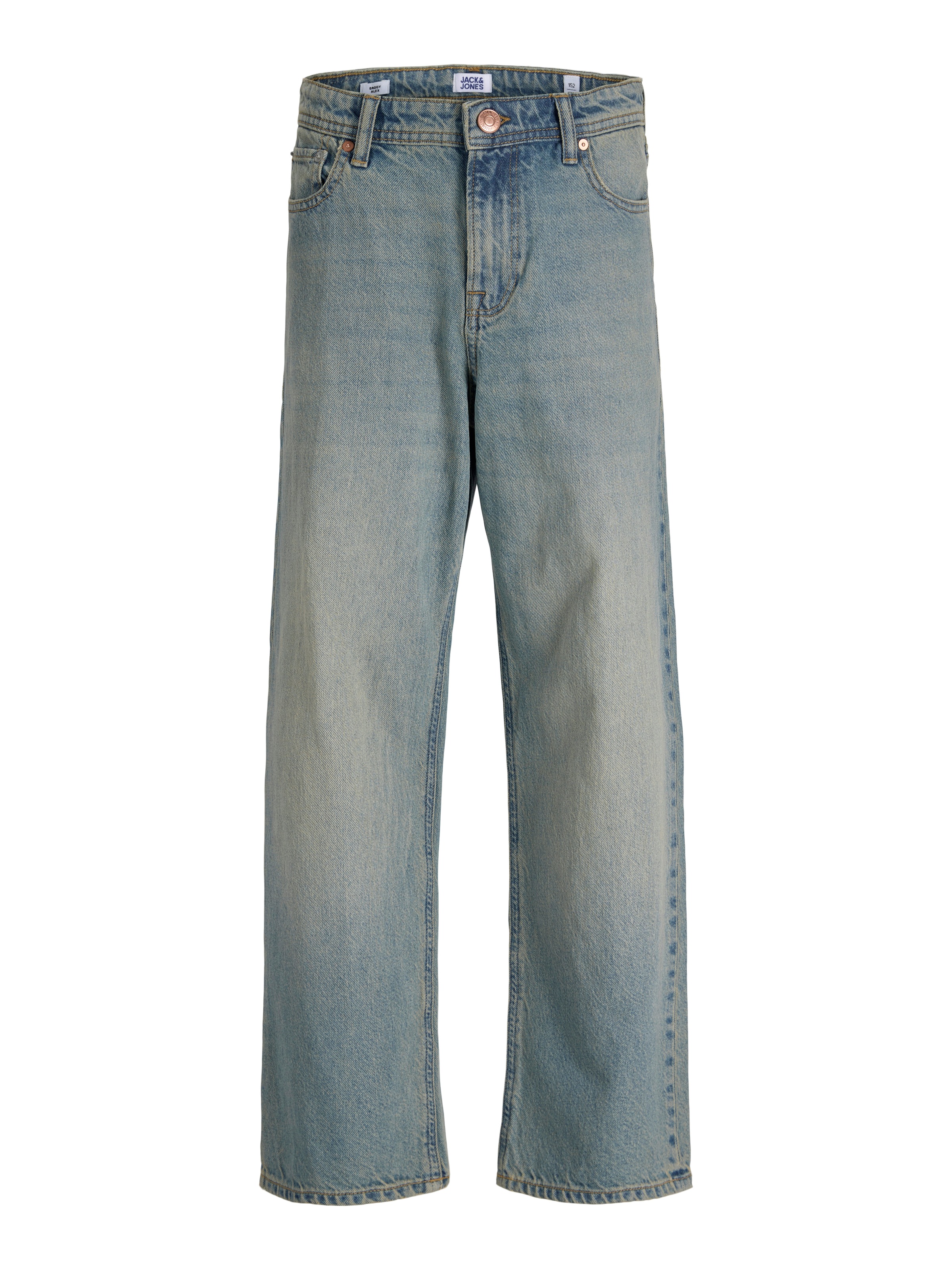 Jack & Jones Junior Jeans Relax-fit »JJIALEX JJORIGINAL SQ 326 JNR« mit dezentem Used-Look