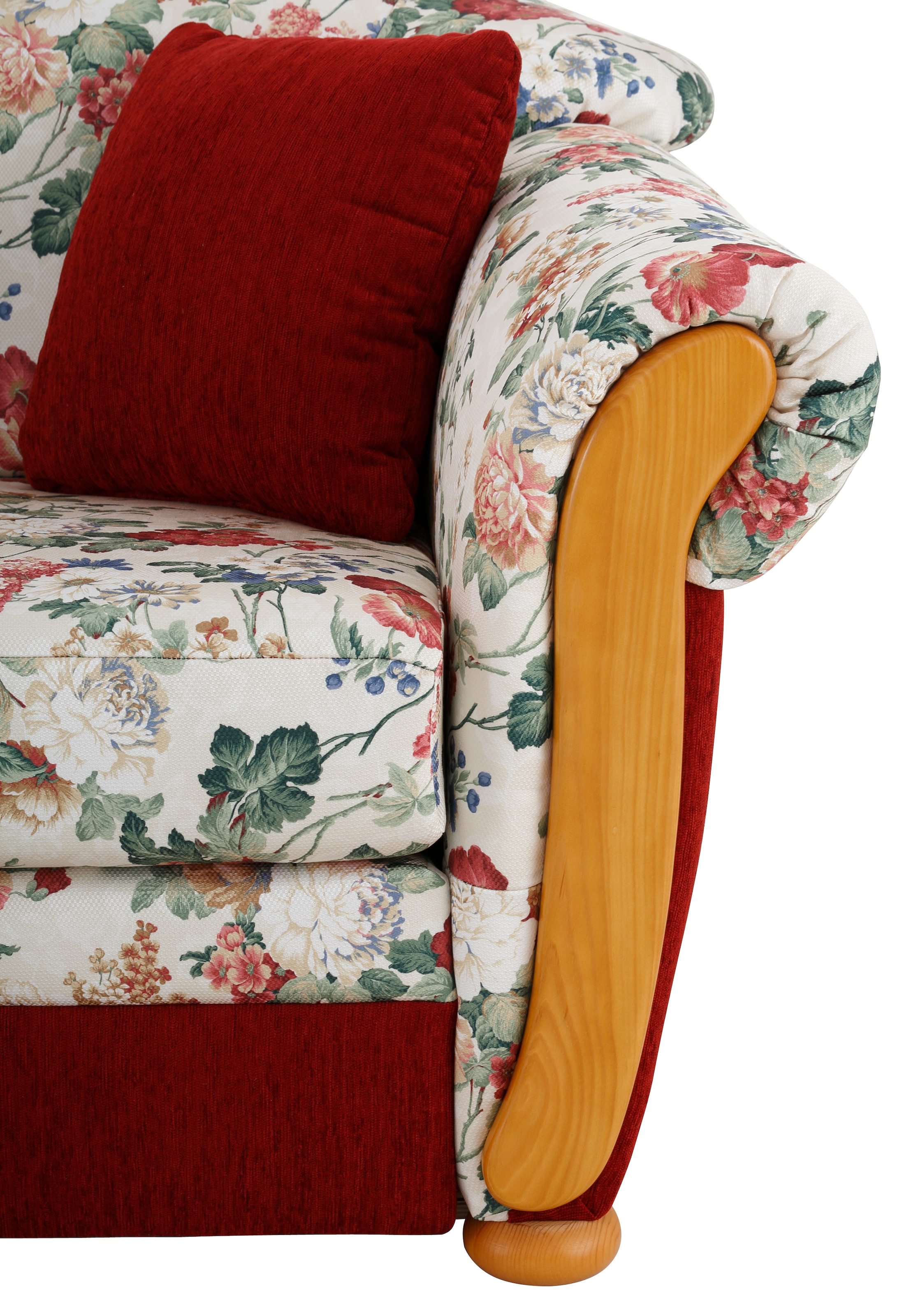 Home affaire 2-Sitzer »Milano, Schlafsofa im Landhaus-Stil, bequem, Liegefläche 188/124cm« mit Bettfunktion