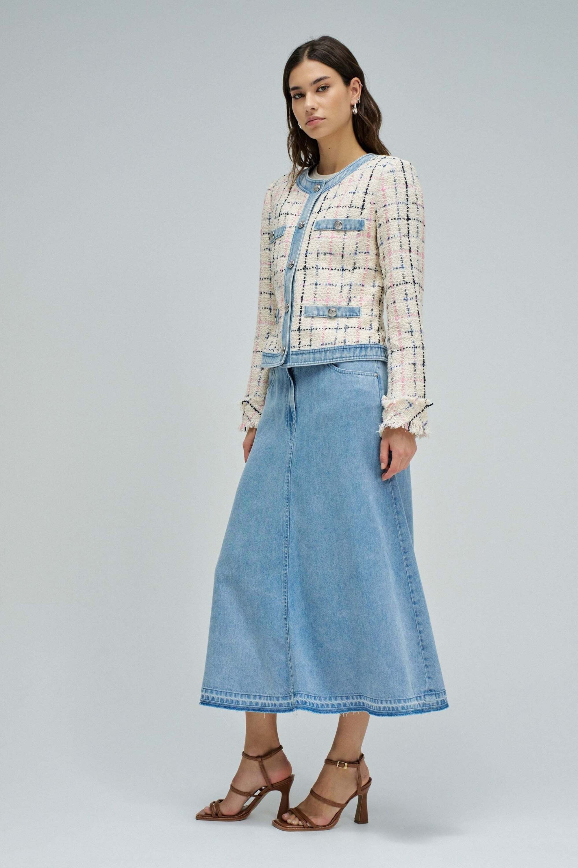 Salsa Kurzjacke »Salsa Jeans Jacke Tweed«
