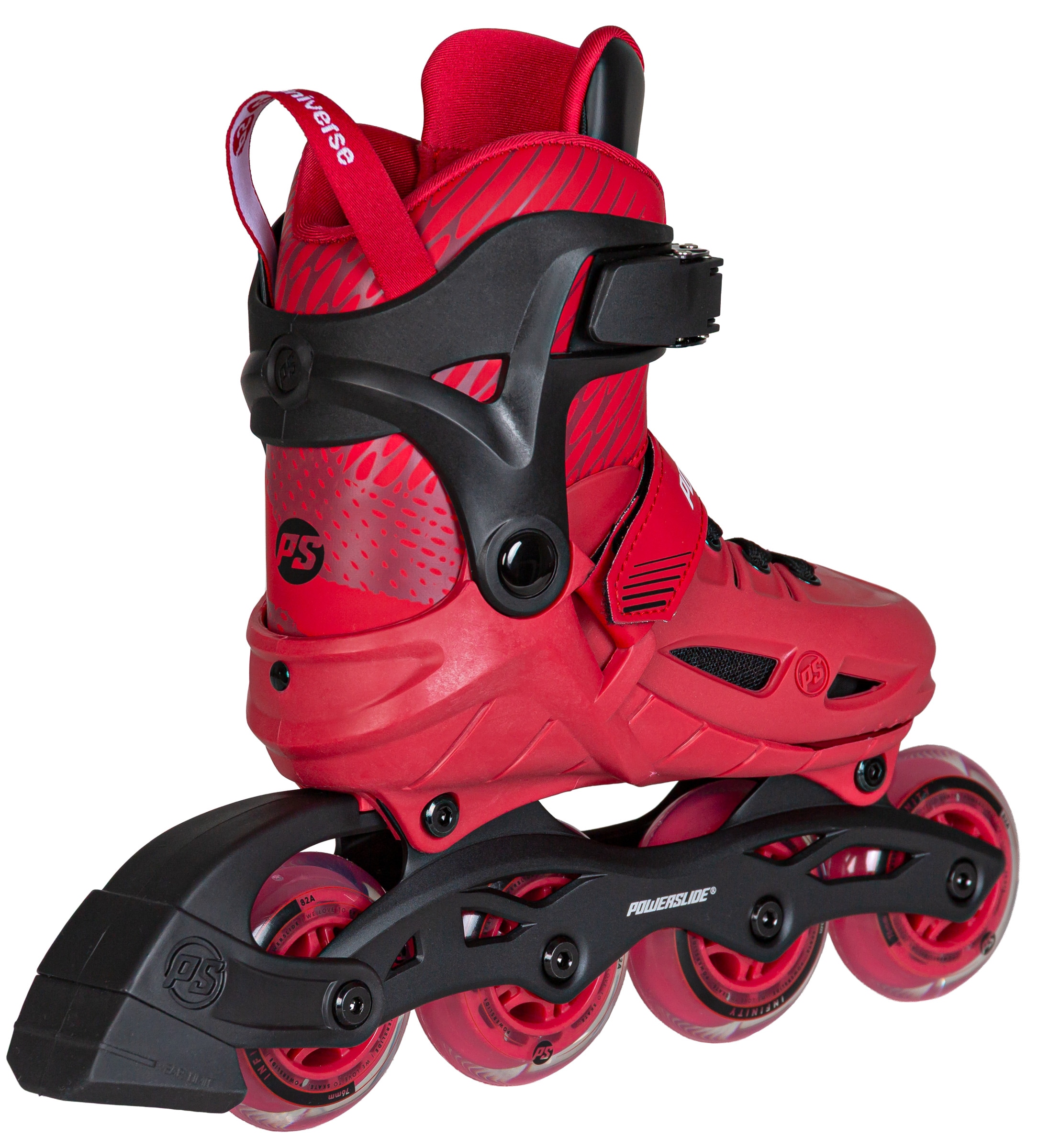 Powerslide Patins à roulettes »Universe Pink 4W Kids adj«