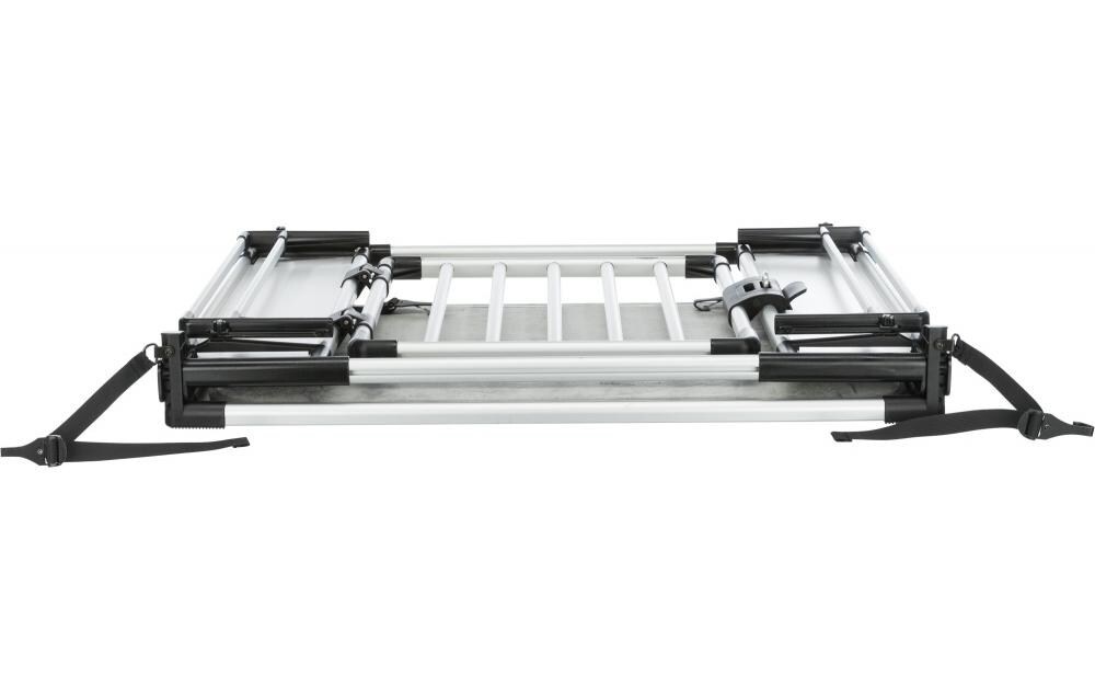 TRIXIE Tierabsperrgitter »Auto-Gitter Universal« Aluminium | Kunststoff Montage ohne Bohren und Schrauben 114 cm breit