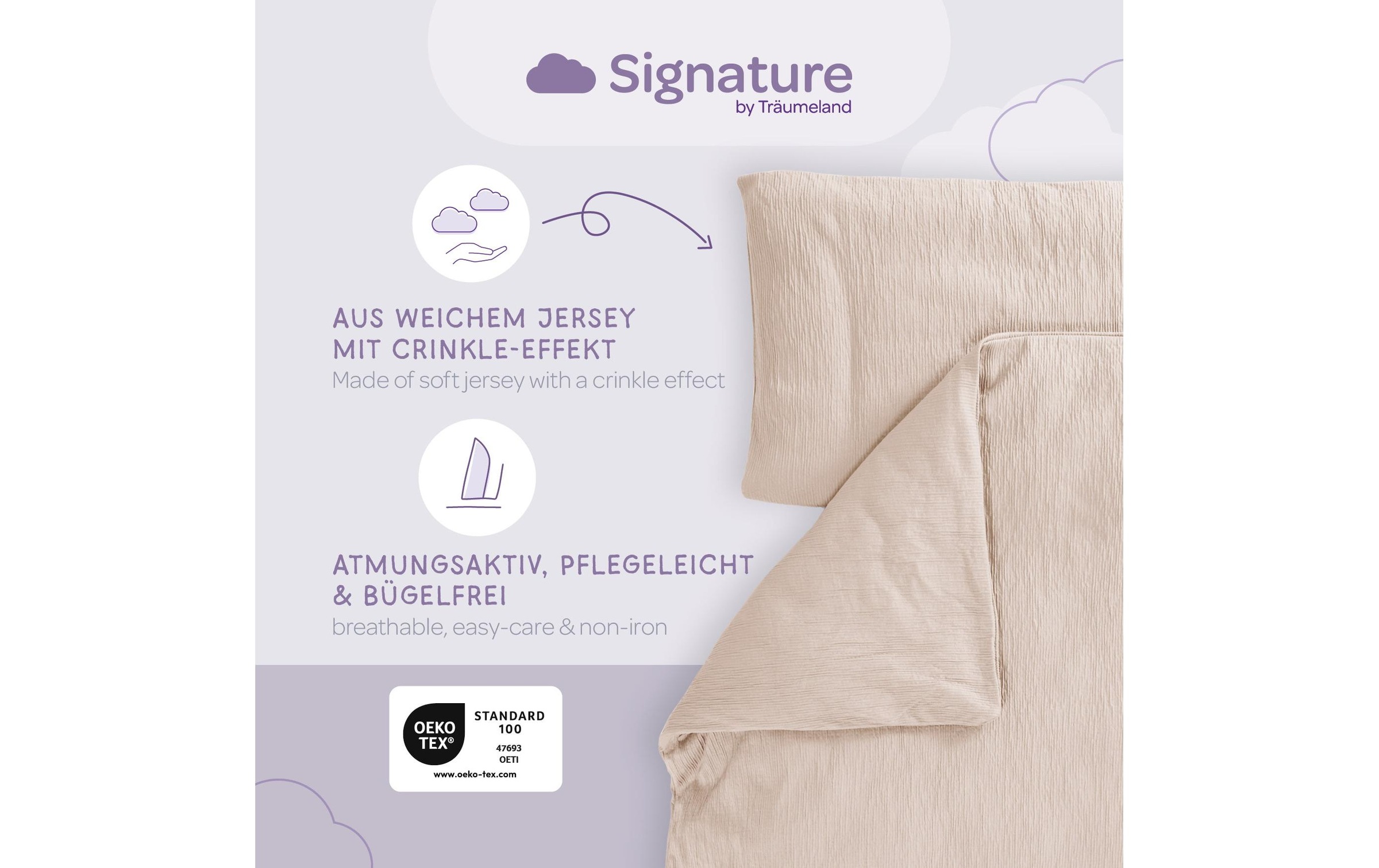Träumeland Kinderbettwäsche »Signature 100 x 135 cm + 40 x 60 cm«