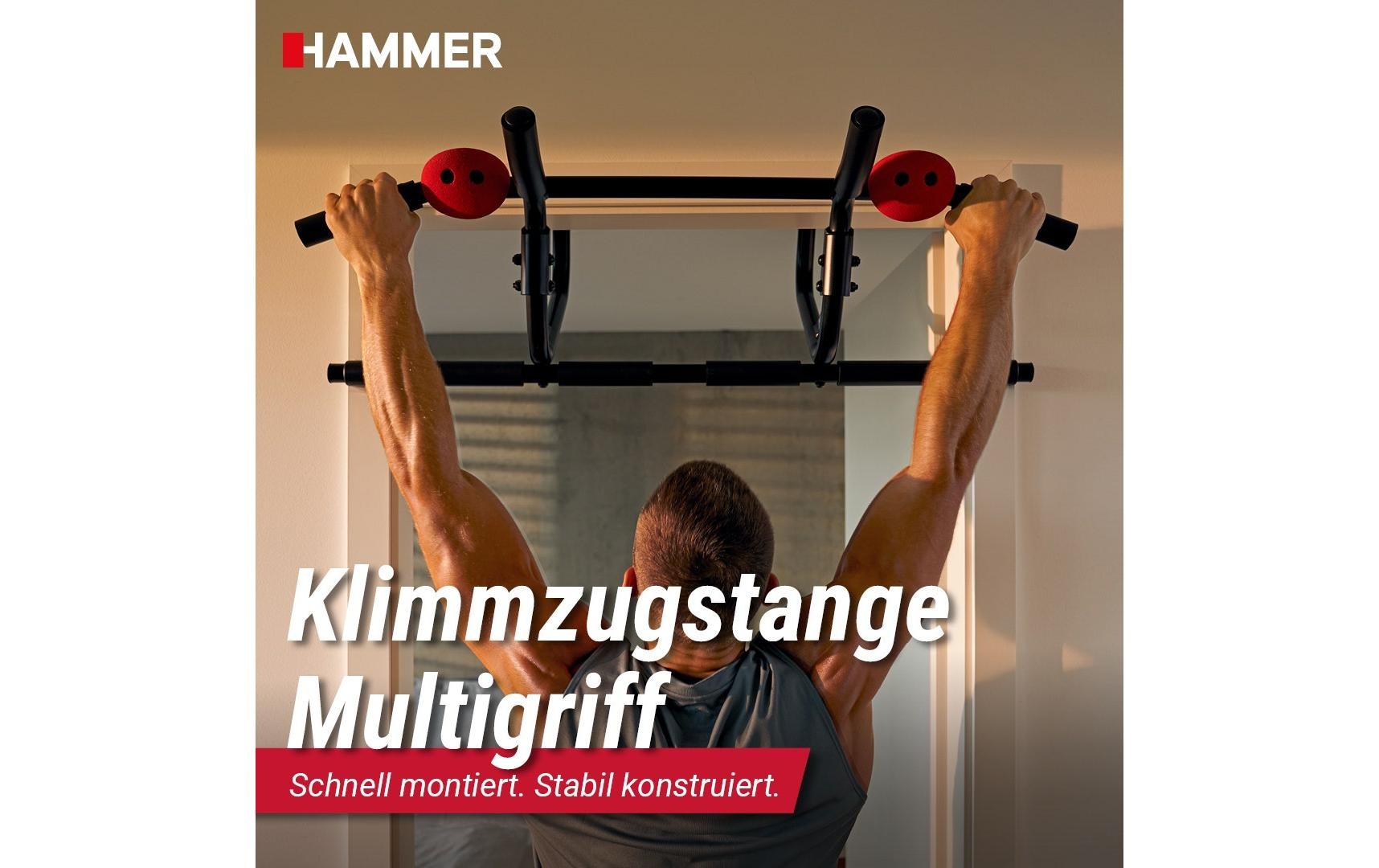 Hammer Barre de traction »Multigriff, 4 in 1 verstellbar«