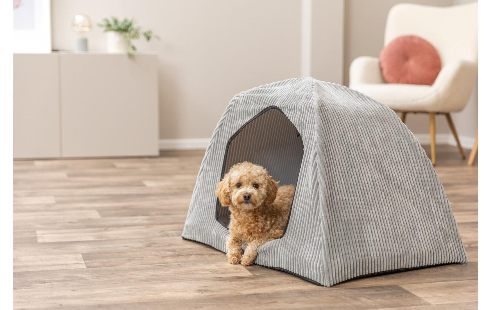 TRIXIE Tierhöhle »Vital Höhle Jonna 100 x 70 x 70 cm« Orthopädischer Liegeplatz und Kuschelhöhle für Hunde