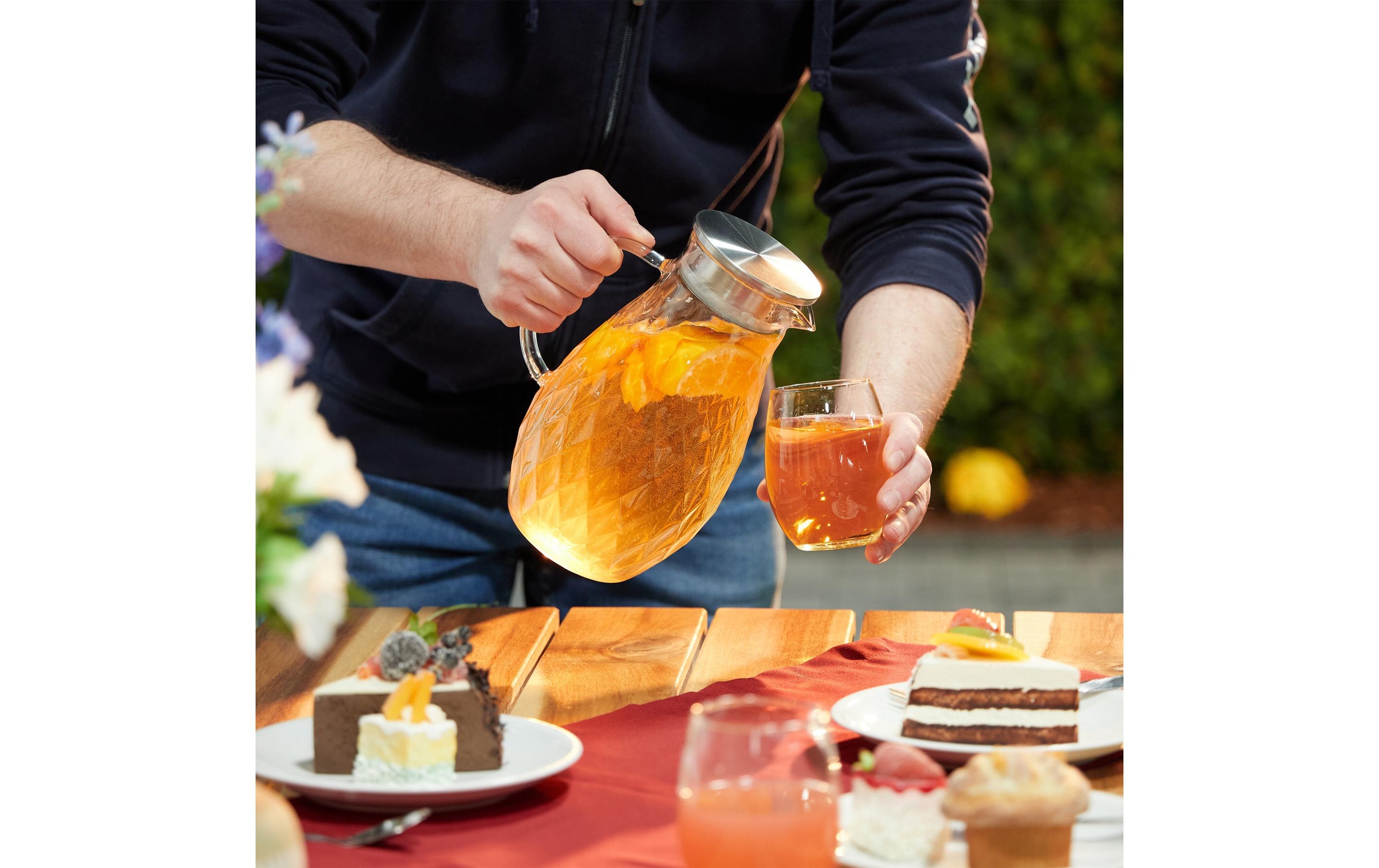 relaxdays Wasserkrug »2 Liter«