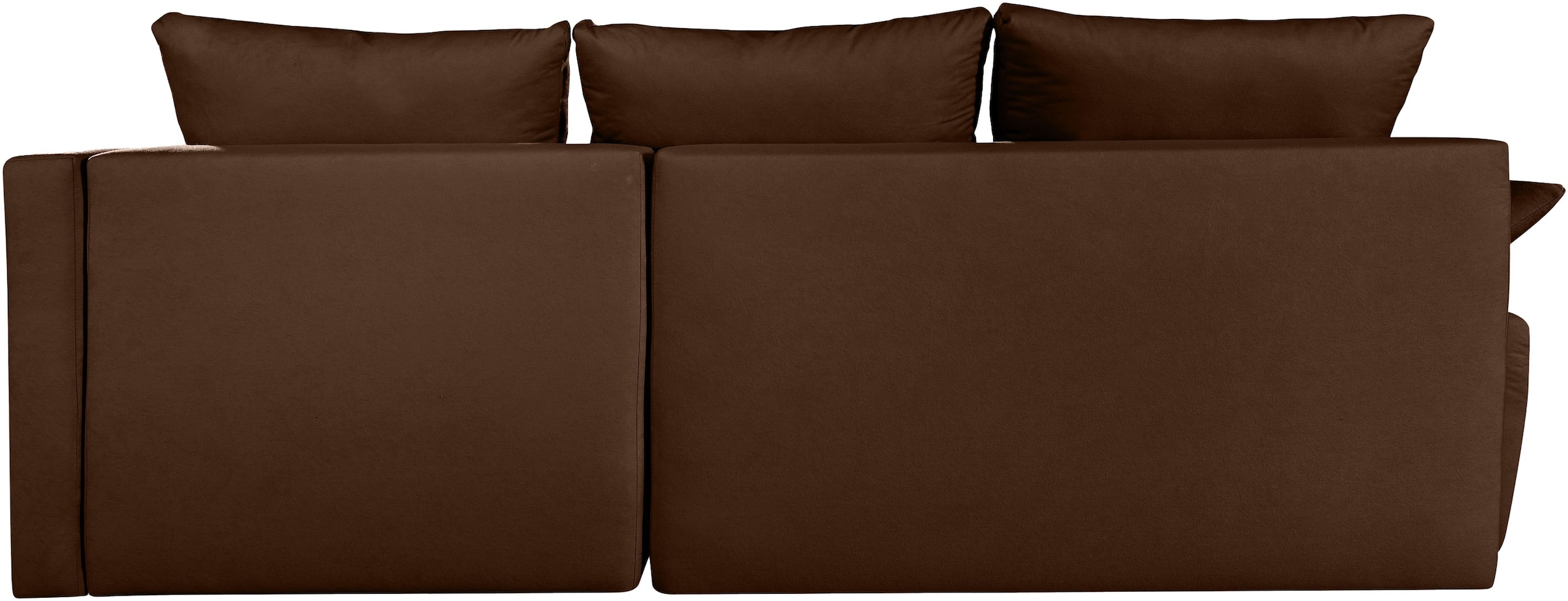 COLLECTION AB Canapé d'angle »Funtastic, Breite 213 cm« avec fonction sommeil, coffre de lit, réglage des accoudoirs et ressorts Bonnell
